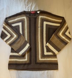 Louis Vuitton SS18 Floral Palm Knit Sweater