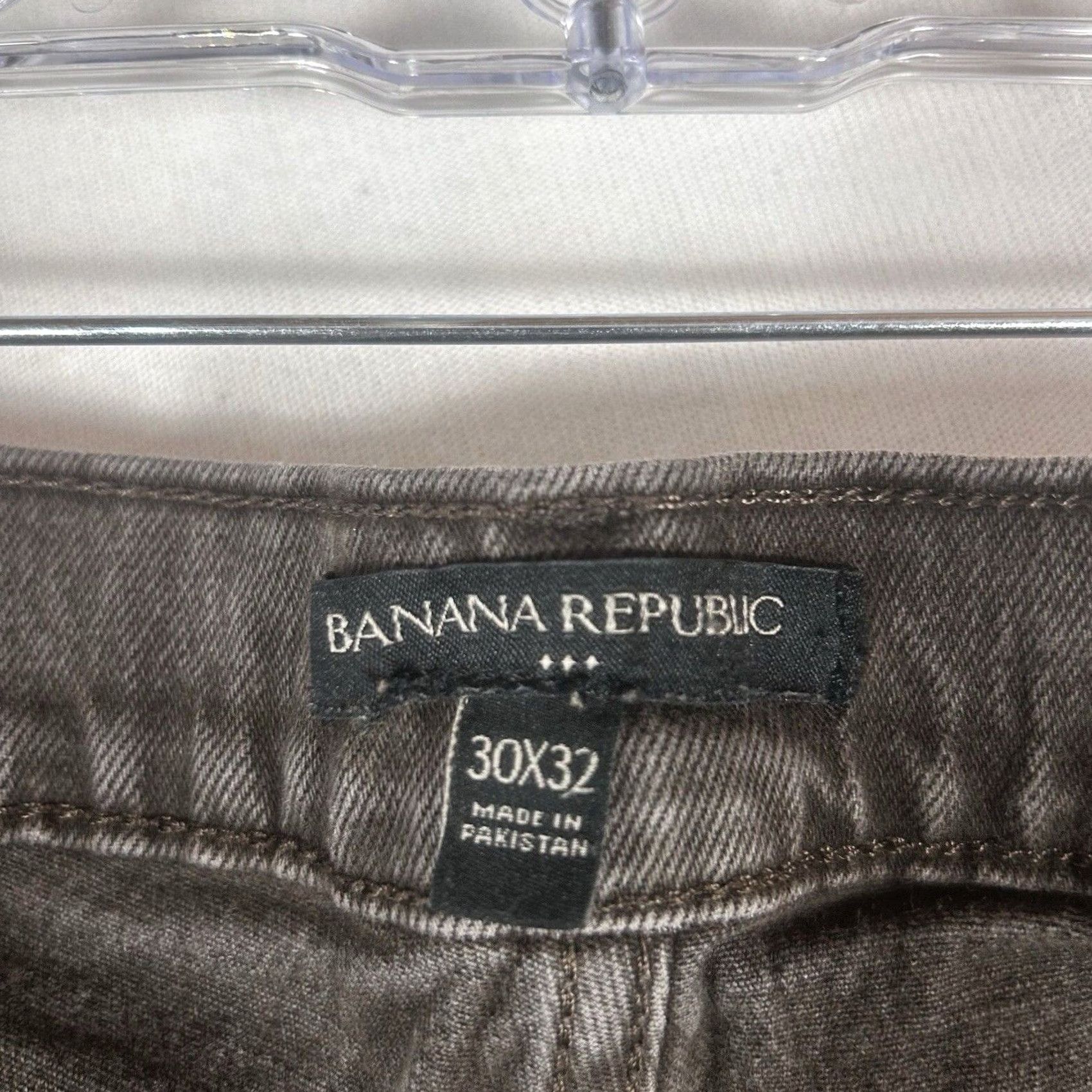 Banana Republic Banana Republic Pants Men 30x32 Brown Faded Heritage Collection Zip Patch Pocket Casual 90s Retro Khakis Jeans Tapered Regular Inseam 32 Size US 30 / EU 46 - 3 Thumbnail