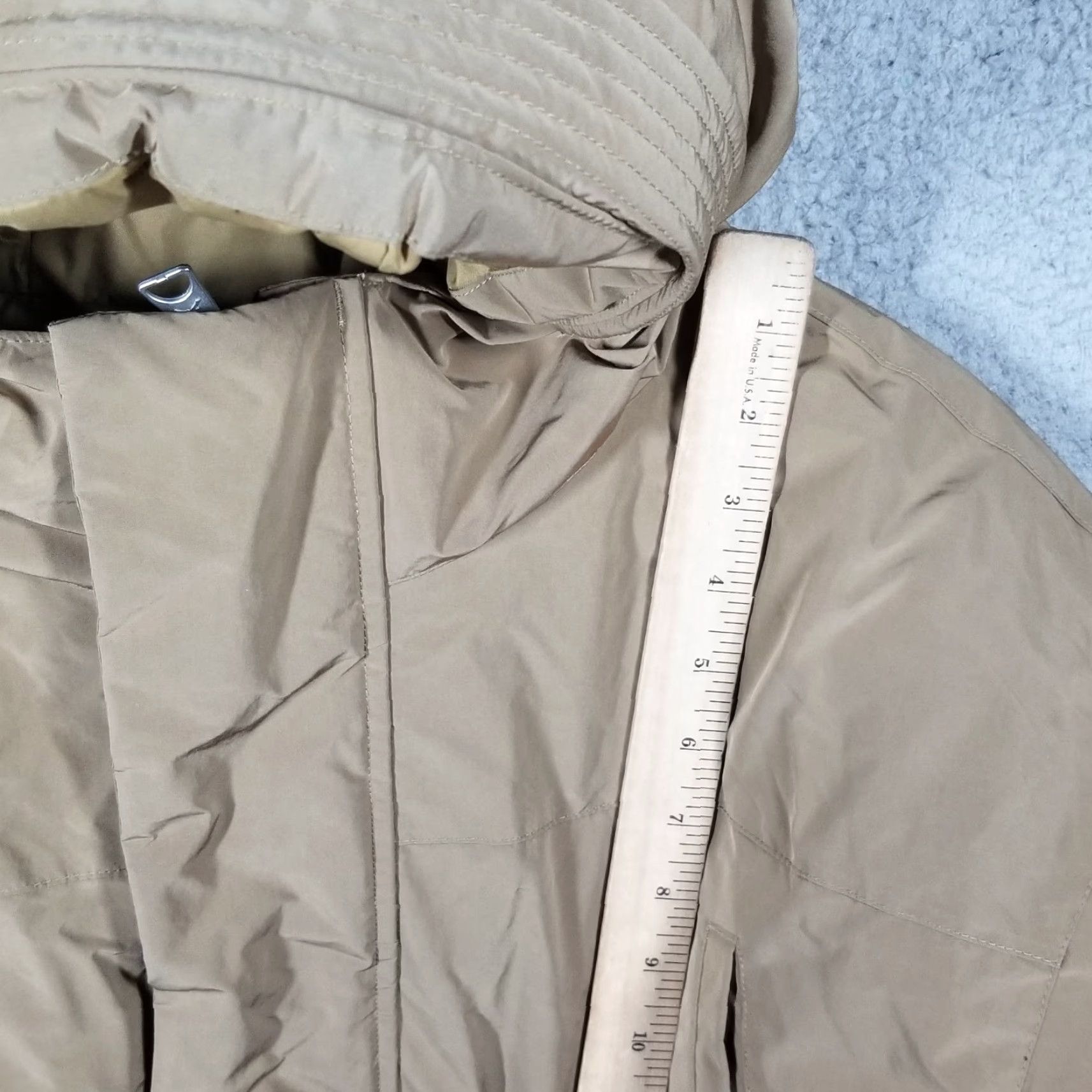 Nike Nike Jordan Women Parka Down Jacket Winter Brown Small Size S / US 4 / IT 40 - 4 Thumbnail