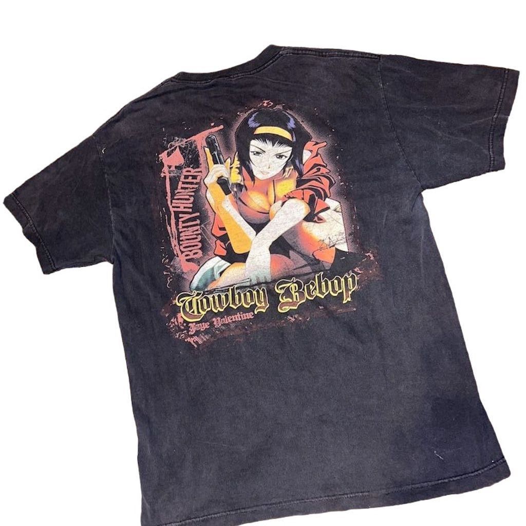 image of Vintage Cowboy Bebop Shirt in Black, Men's (Size XL)