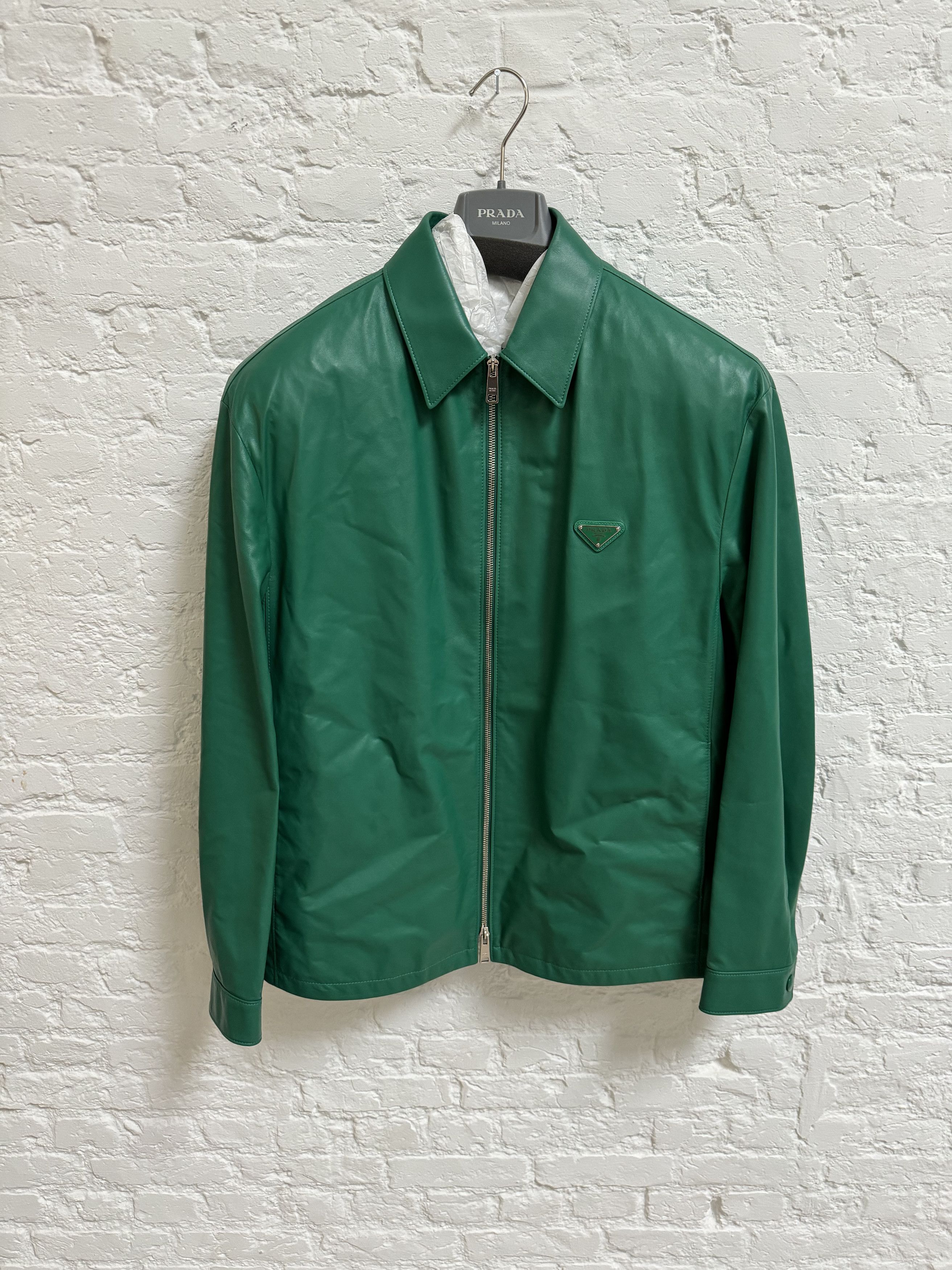 image of Prada Exclusive Paris Jacket in Green, Men's (Size XL)