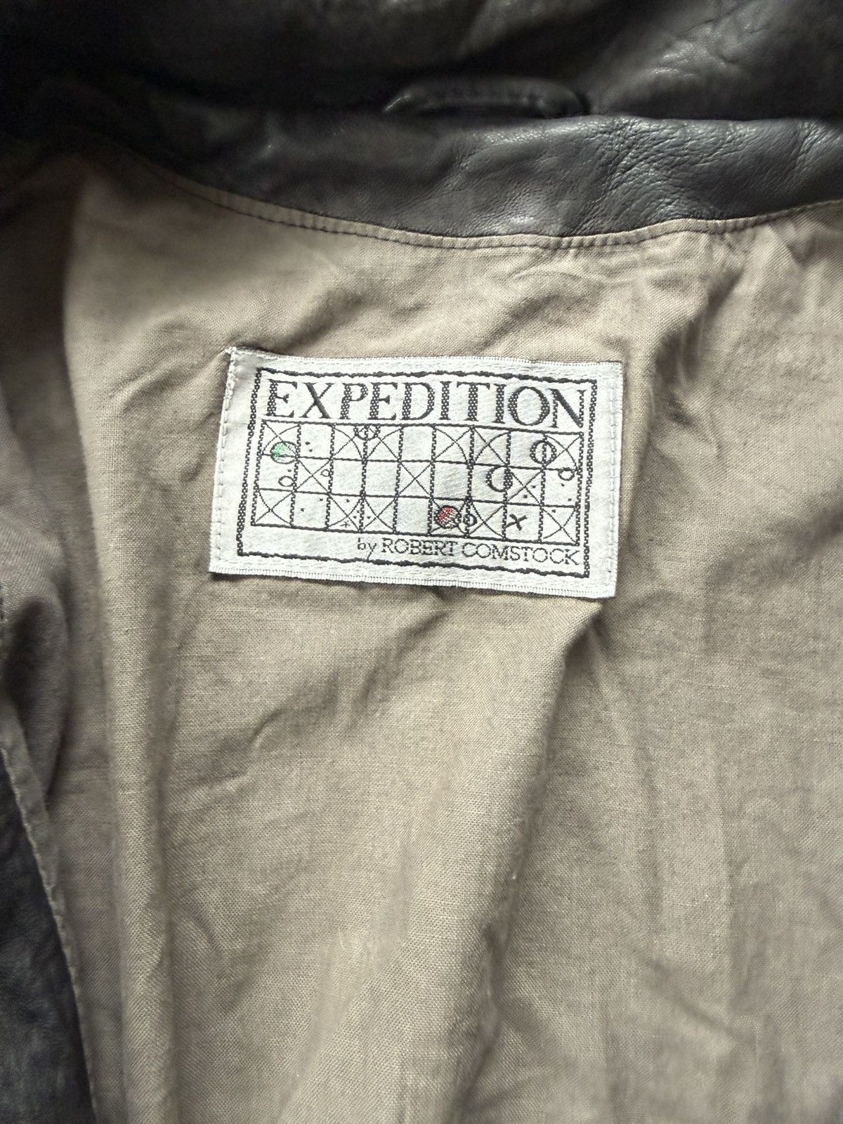 Vintage Robert Comstock “Expedition” Leather Jacket