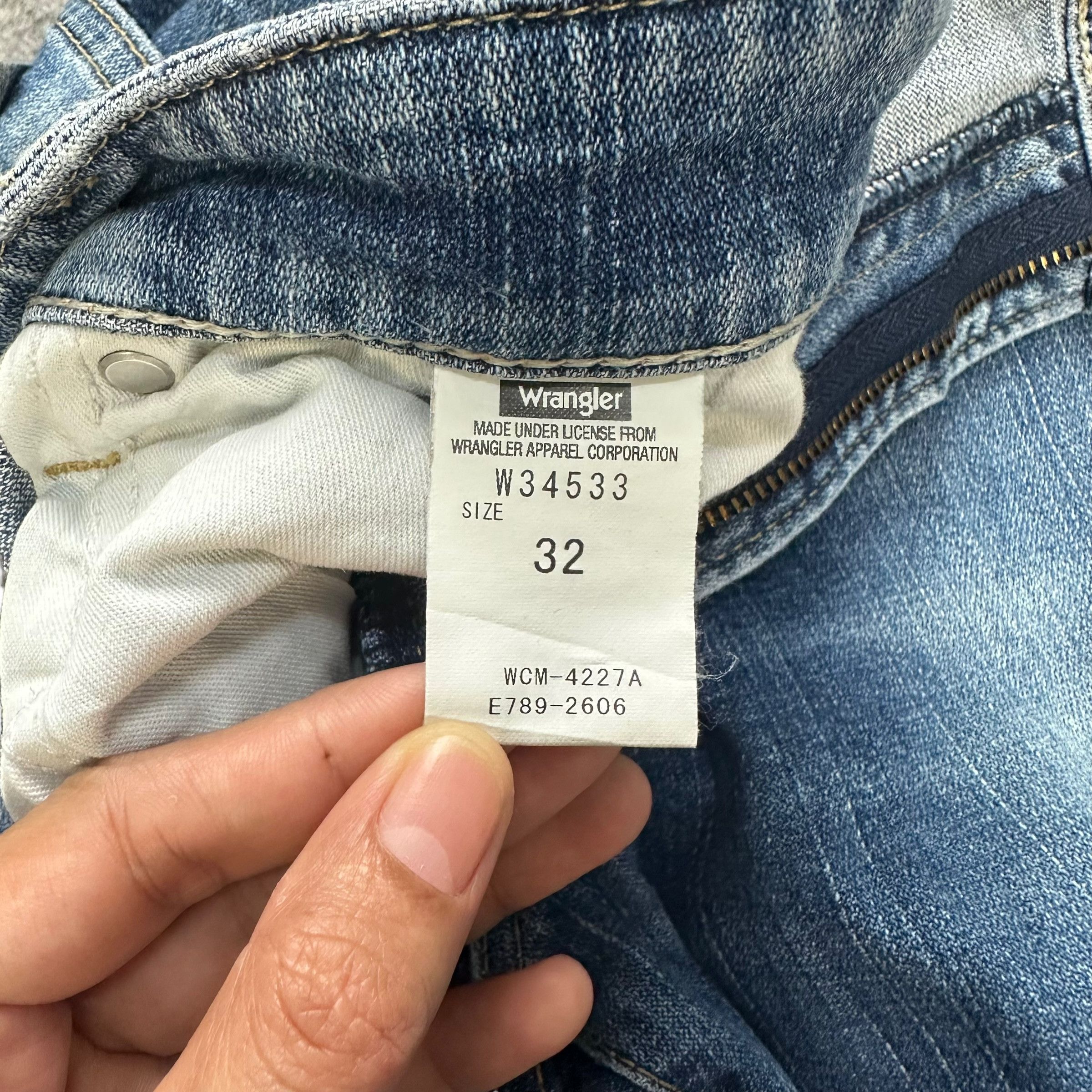 Wrangler WRANGLER DENIM PANT #8860-032 Size US 32 / EU 48 - 7 Thumbnail