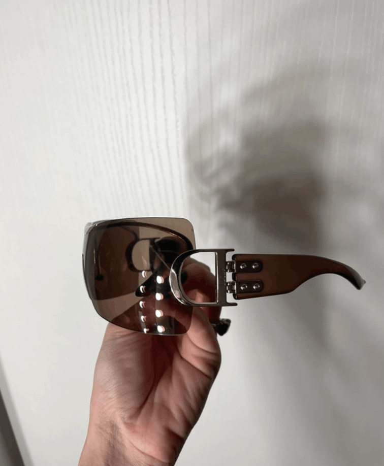 Dior DIOR Sunglasses Airspeed Mask Ski Wrap Shield Logo RI956 Size ONE SIZE - 1 Thumbnail
