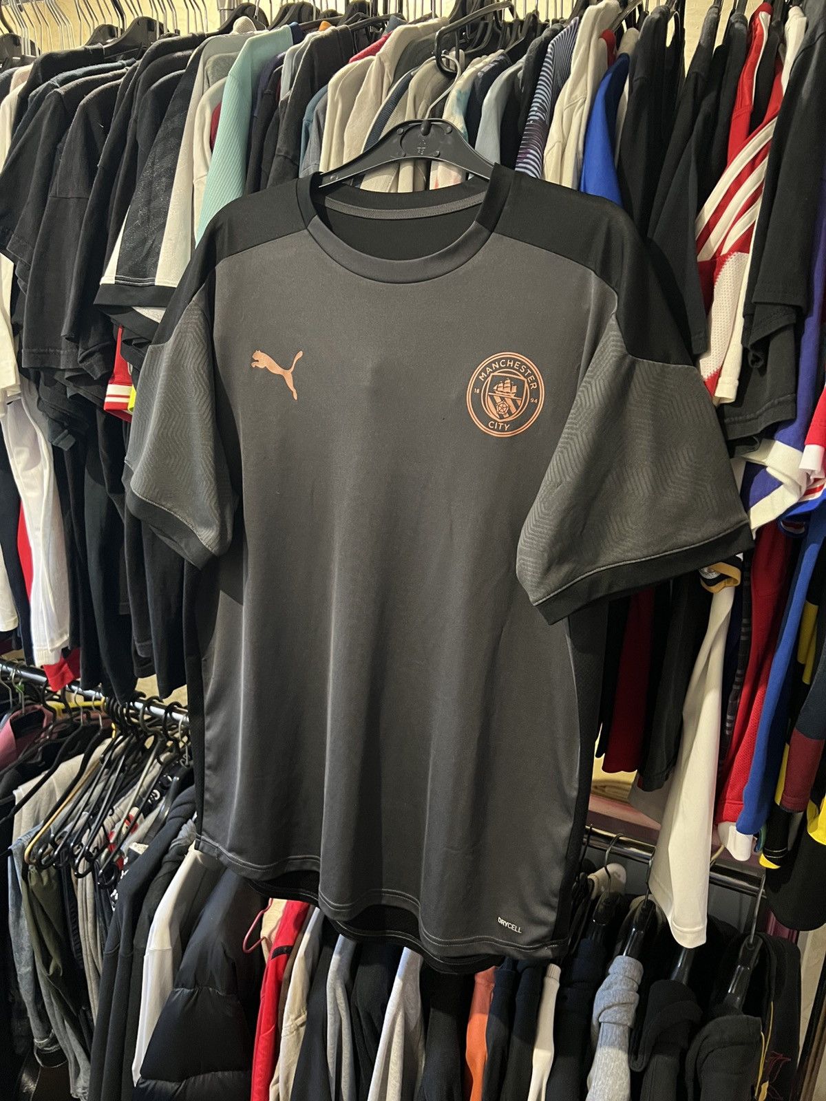 Puma × Vintage 2022/2023 PUMA MANCHESTER CITY TRAINING Size US XL / EU 56 / 4 - 2 Thumbnail
