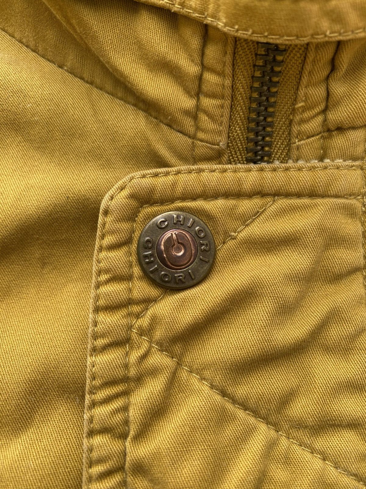 Japanese Brand 90s Chiori Multipocket Utility Bomber Jacket Size US L / EU 52-54 / 3 - 7 Thumbnail