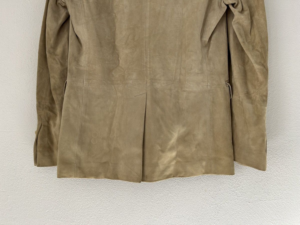 Dolce & Gabbana Dolce & Gabbana Beige Suede Blazer, Size 52 Size US L / EU 52-54 / 3 - 13 Thumbnail