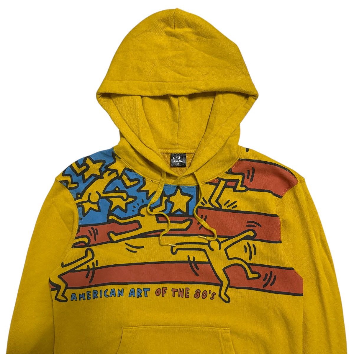 Keith Haring Rare !! Keith Haring American Art of the 80’s hoodie Size US S / EU 44-46 / 1 - 3 Thumbnail