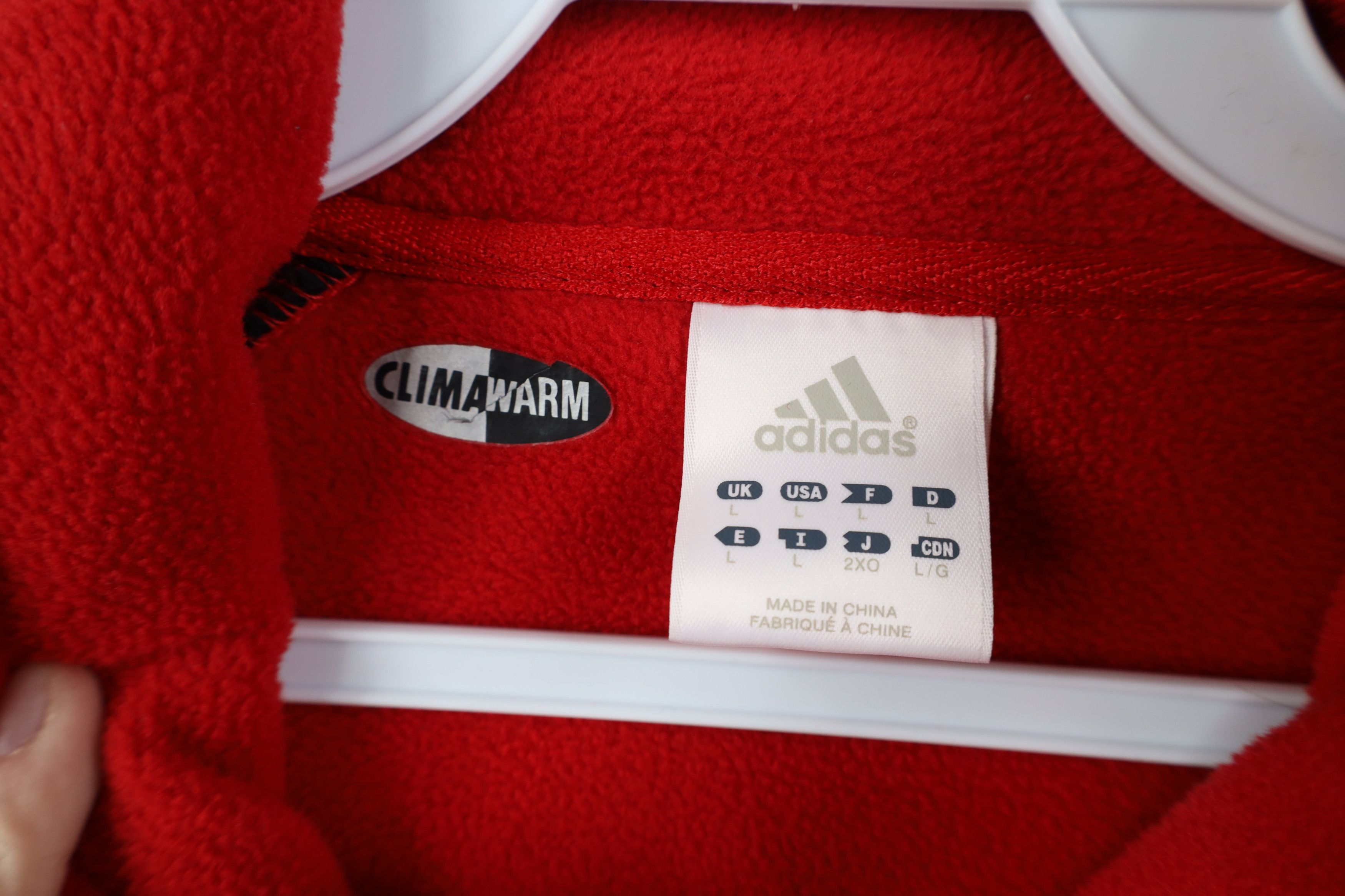 Adidas Vintage Adidas North Carolina State University Jacket Size US L / EU 52-54 / 3 - 10 Thumbnail
