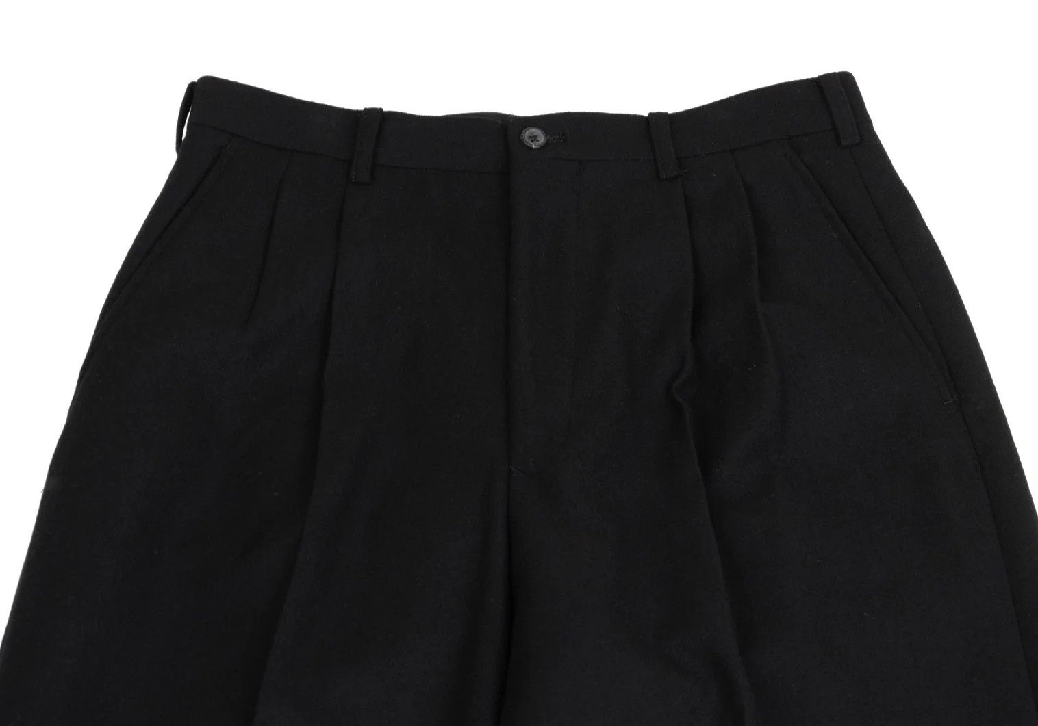 Yohji Yamamoto Yohji Yamamoto Felt Wool Tapered Pants Size US 36 / EU 52 - 3 Thumbnail