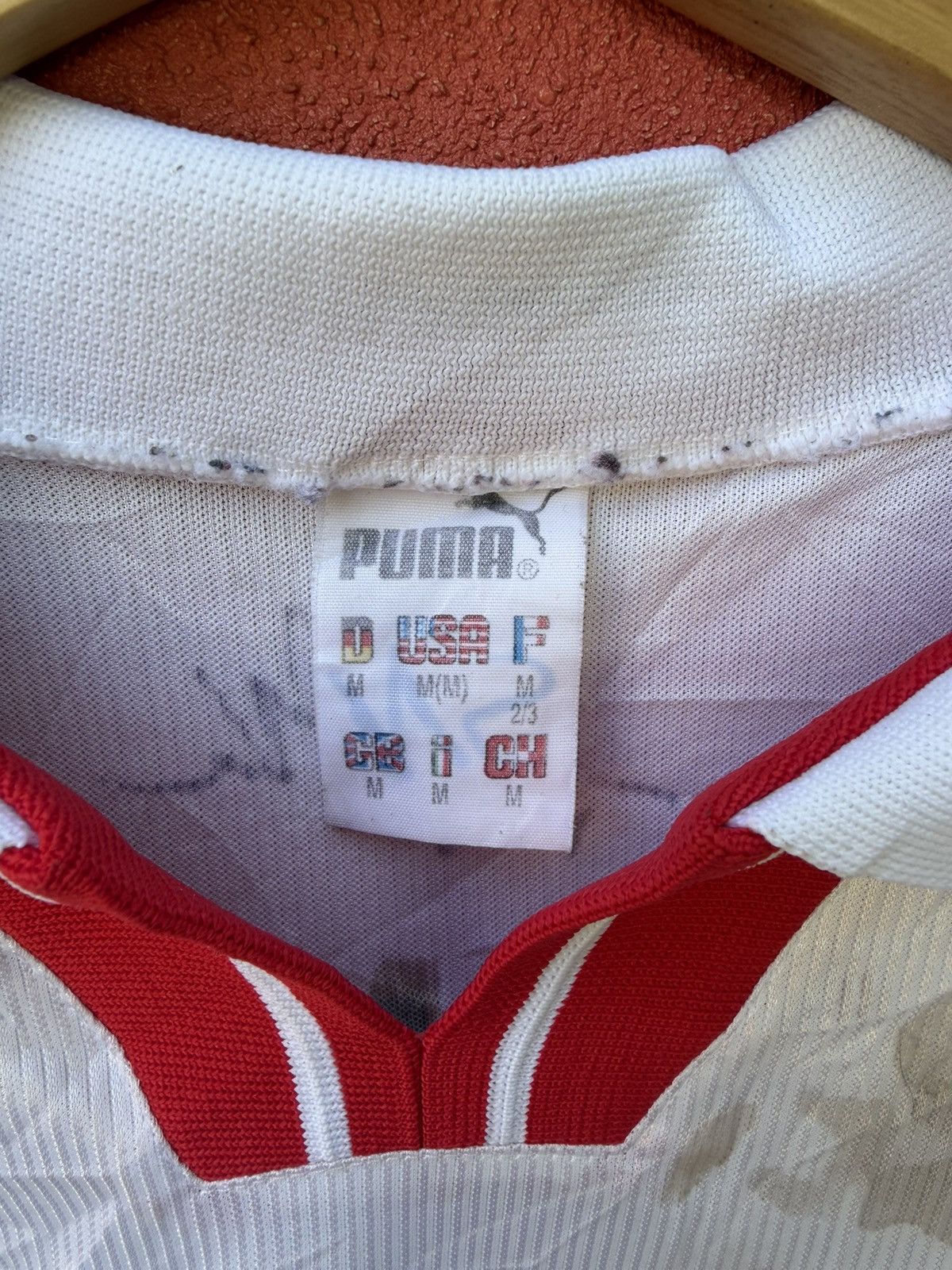 Puma 1.FC Koln Matchworn x Wollitz x Number 10 Size US M / EU 48-50 / 2 - 6 Thumbnail
