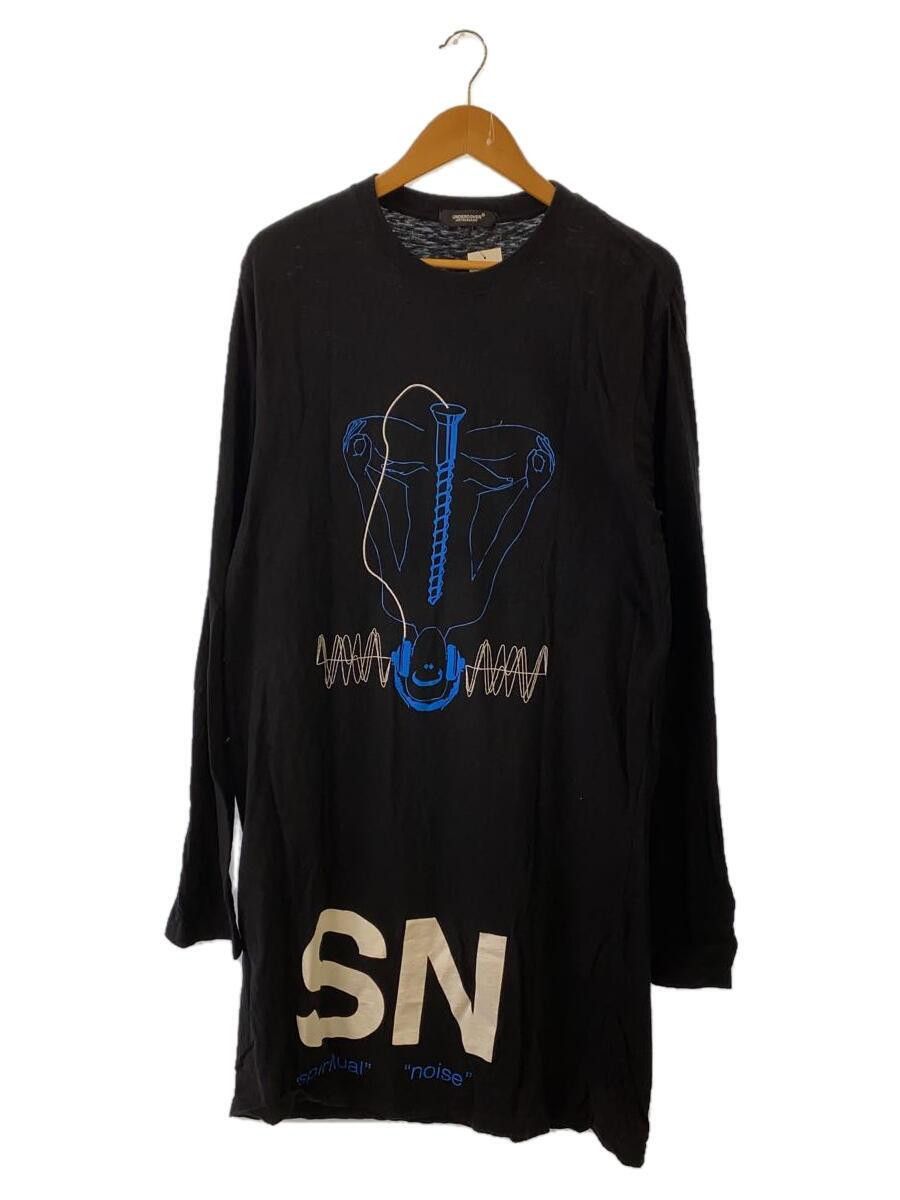 image of Undercover Ss18 Spiritual Noise Longsleeve in Black, Men's (Size XL)