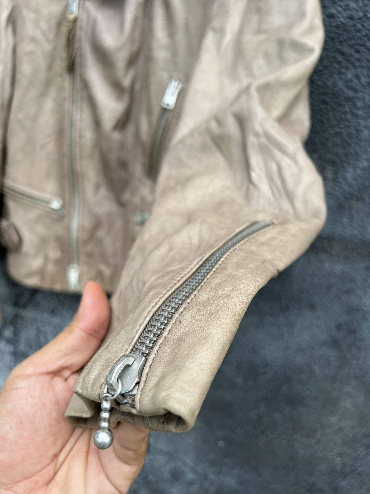Allsaints AllSaints Gibson Leather Biker jacket Size US S / EU 44-46 / 1 - 3 Thumbnail