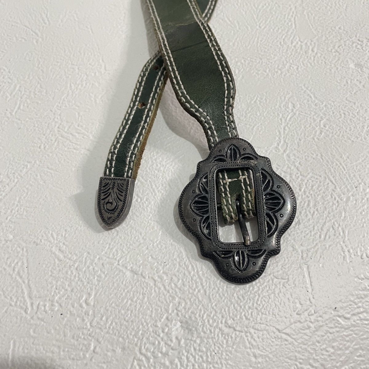 If Six Was Nine Vintage y2k western leather belts Size ONE SIZE - 3 Thumbnail