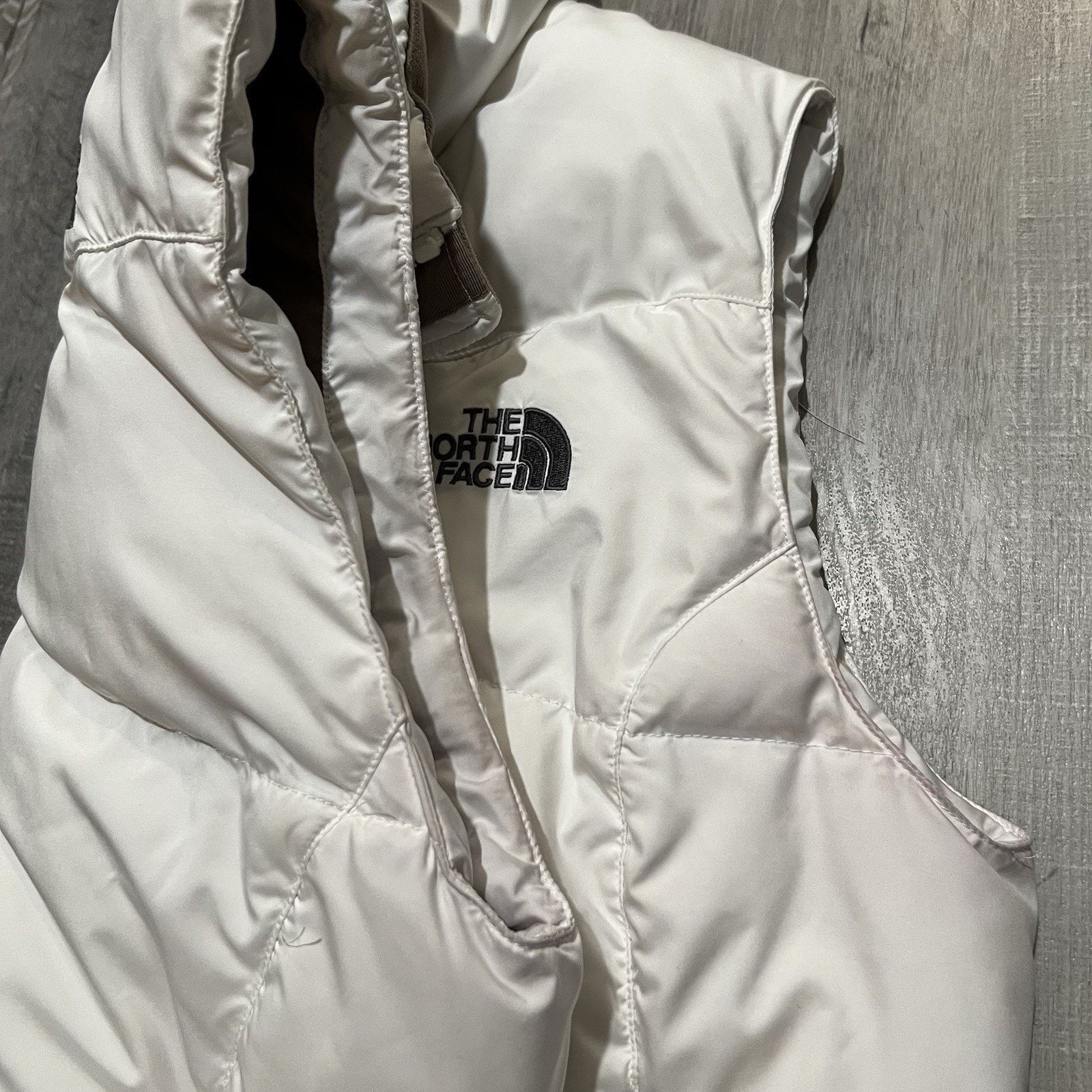 The North Face The North Face 550 Goose Down Puffer Vest White Outdoor Size M / US 6-8 / IT 42-44 - 4 Thumbnail