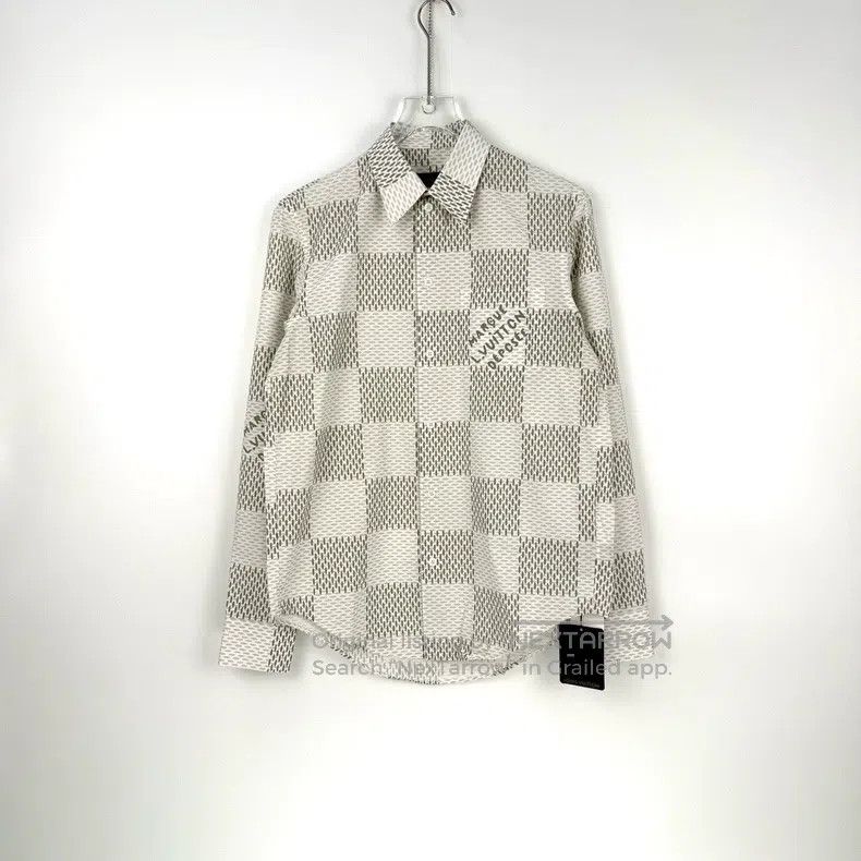 Louis Vuitton Louis Vuitton New White Checker Alphabet Shirt Size US XS / EU 42 / 0 - 3 Thumbnail
