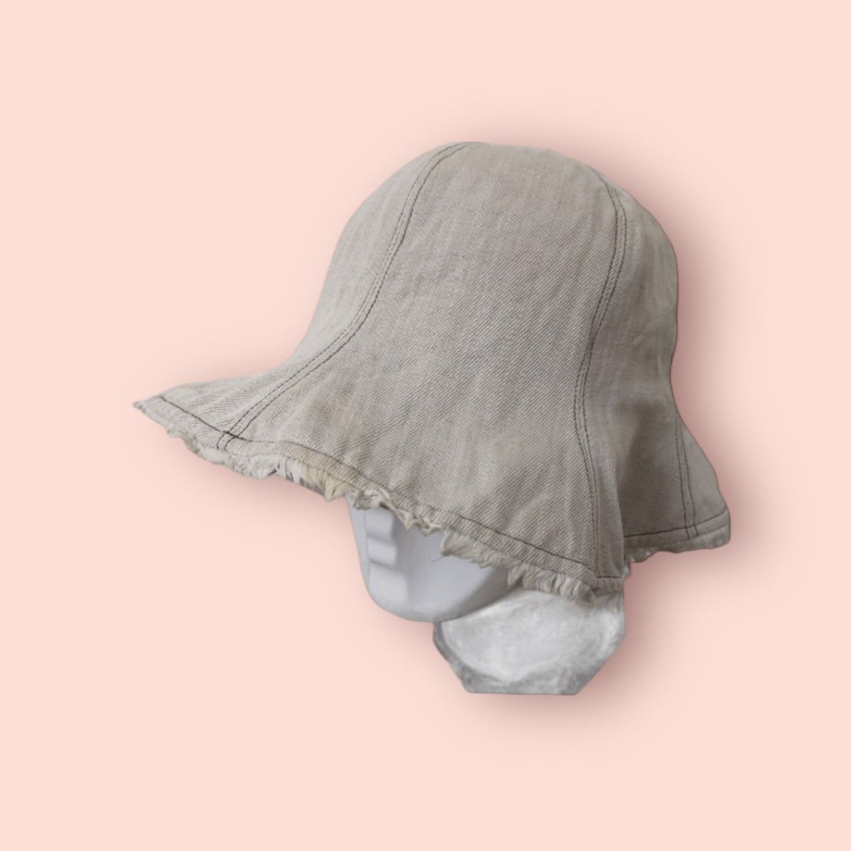 Other RARE DENIM BUCKET HAT JAPAN DESIGNER Size ONE SIZE - 8 Thumbnail