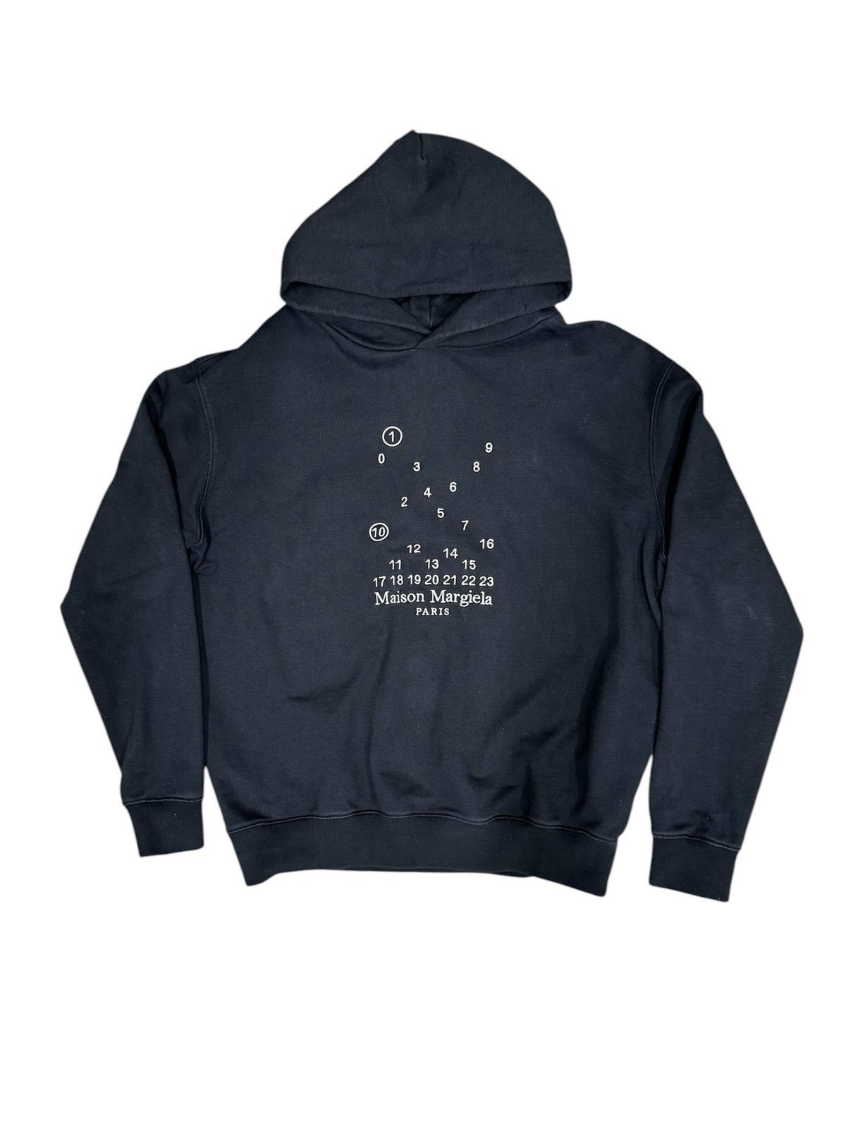 Maison Margiela フーディ size:S Numeric logo hoodie