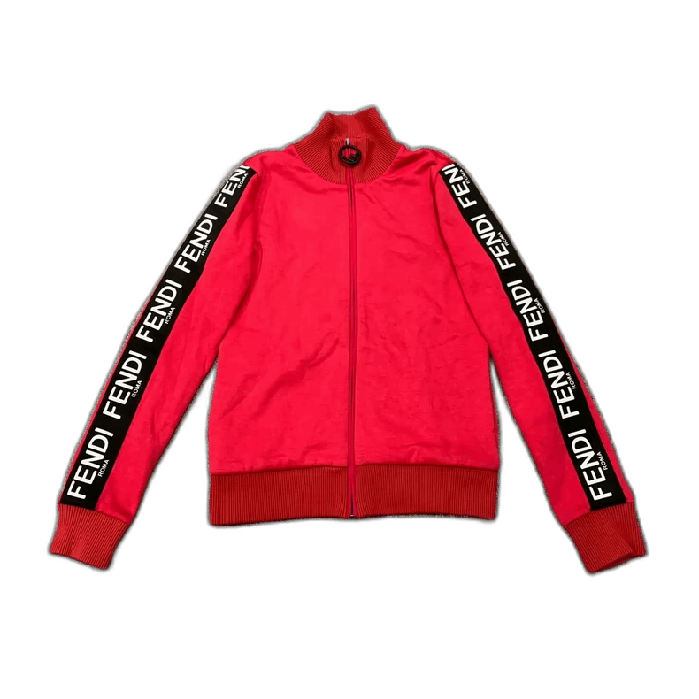 Fendi Fendi Red Logo Side Jacket Outerwear Size US M / EU 48-50 / 2 - 1 Thumbnail