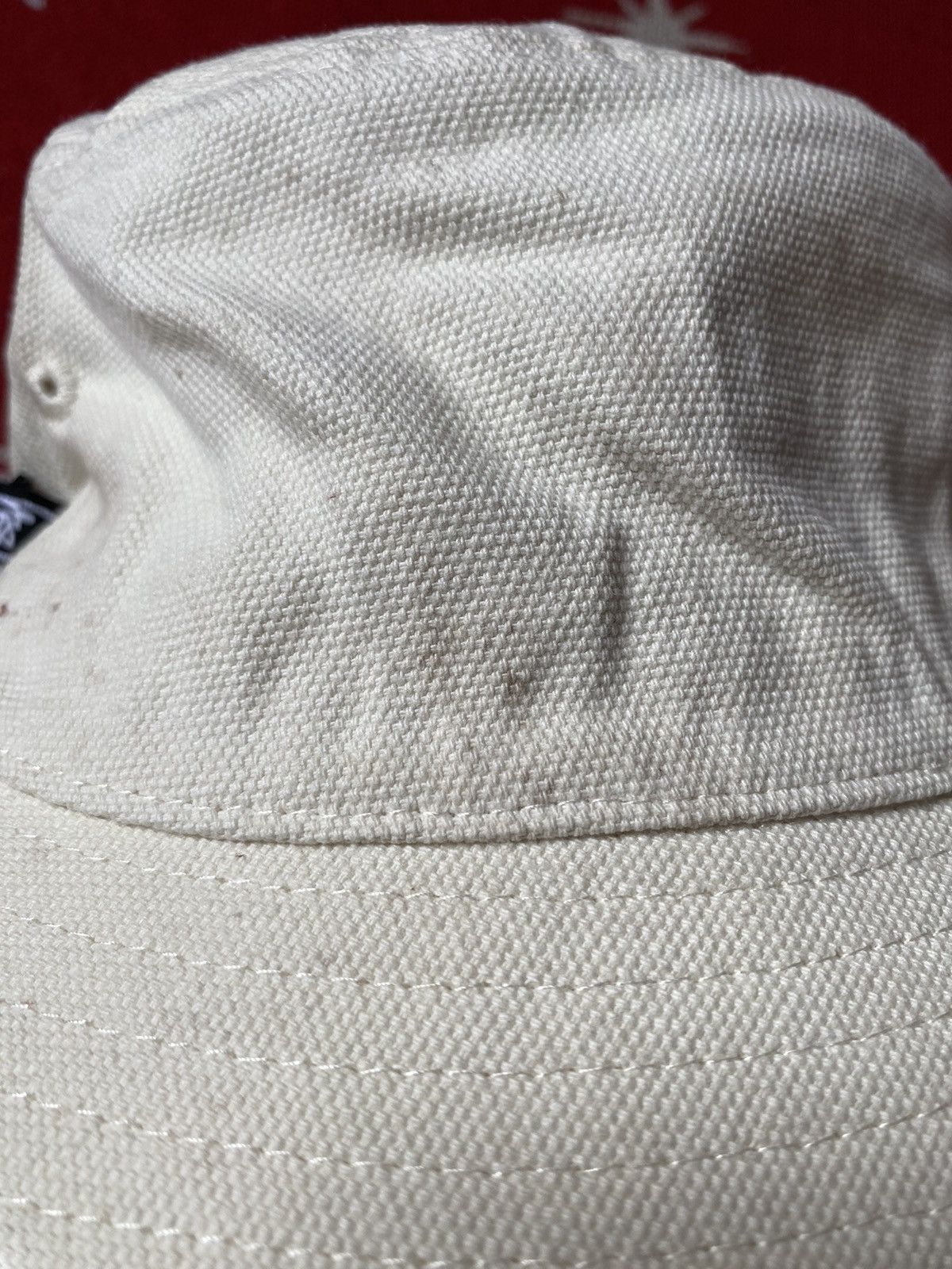 Comme des Garcons × Stussy Stussy x CDG Canvas Bucket Hat Size ONE SIZE - 8 Thumbnail