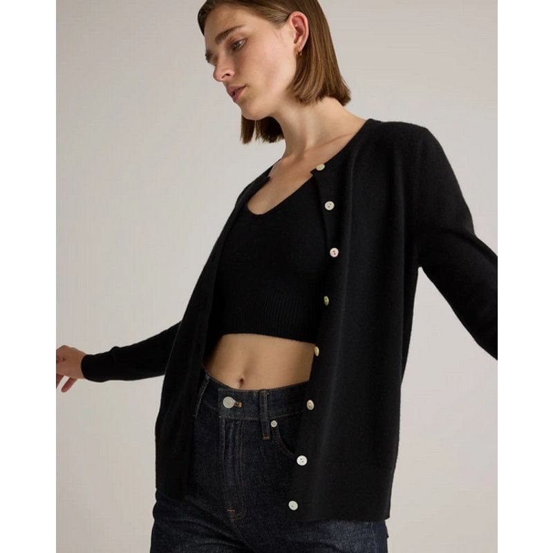 Quince Quince Mongolian Cashmere Cardigan Sweater XS NWT Size XS / US 0-2 / IT 36-38 - 2 Thumbnail
