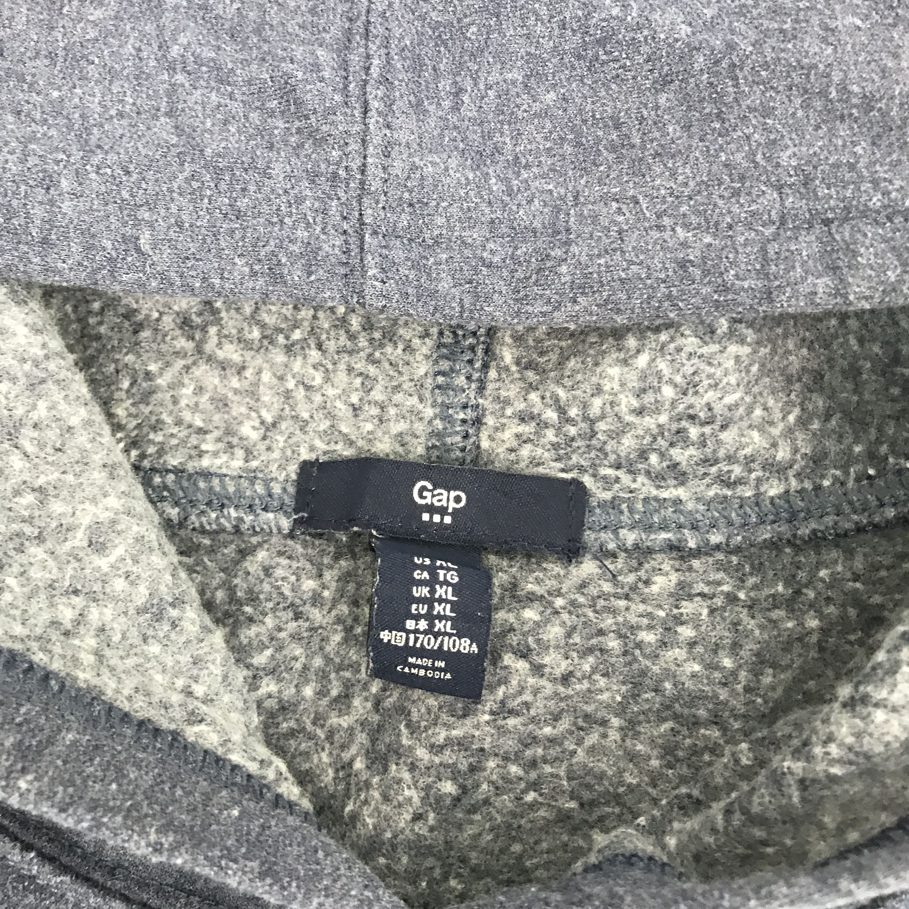 Gap × Vintage Vintage Gap Big Logo hoodie Sweatshirt Size US L / EU 52-54 / 3 - 3 Thumbnail