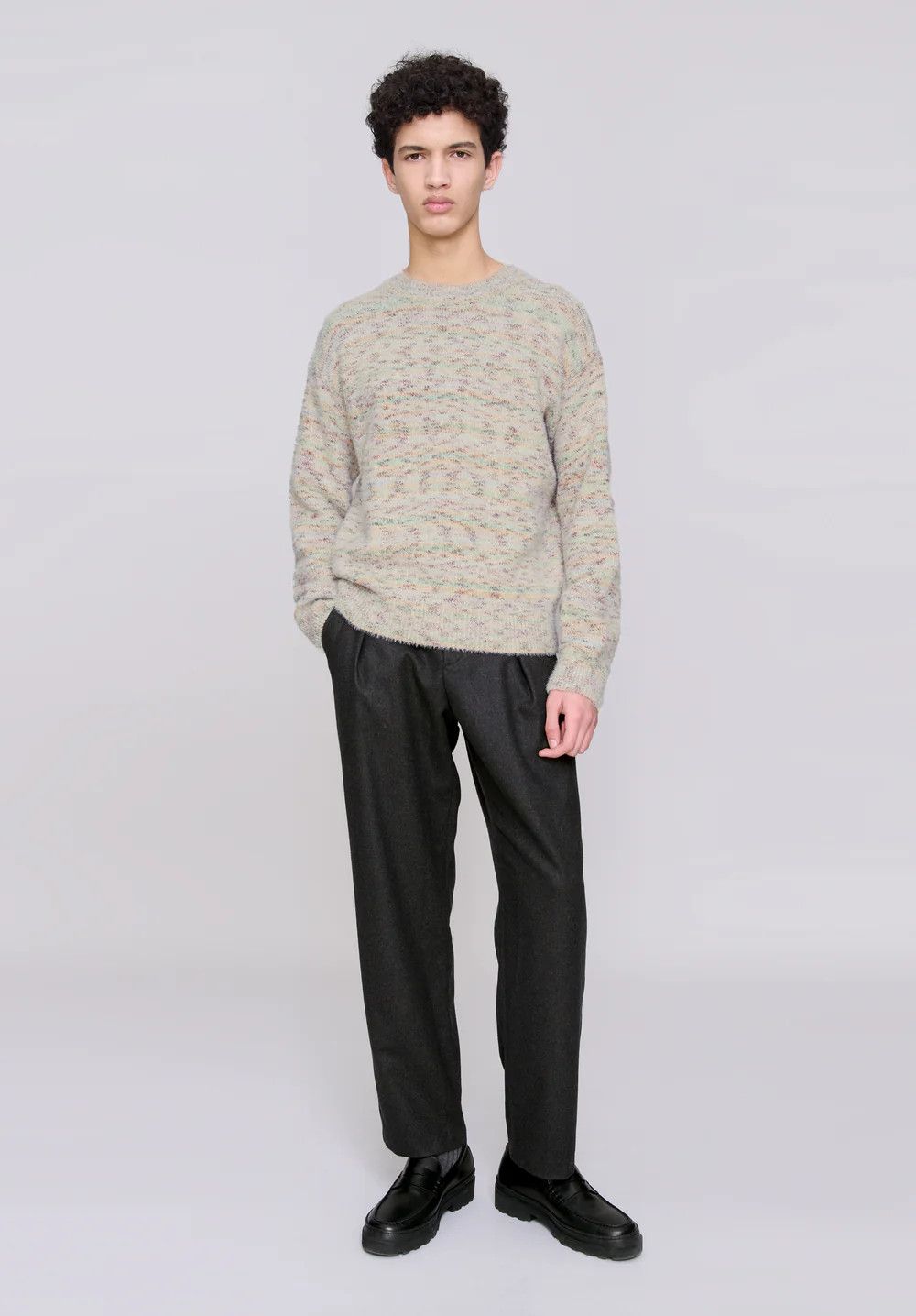 A.P.C. o1mle1125 Renato Trousers Marron Pants in Gray Size US 32 / EU 48 - 2 Thumbnail