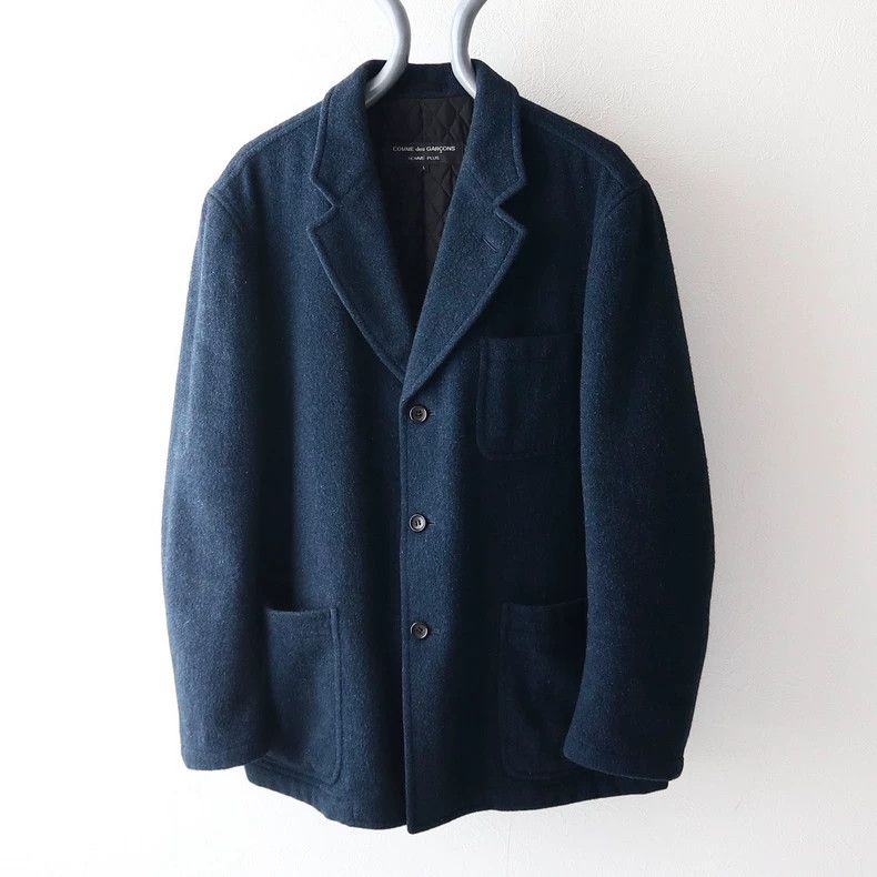Comme des Garcons COMME des GARCONS HOMME PLUS Wool Coat Size US L / EU 52-54 / 3 - 1 Thumbnail