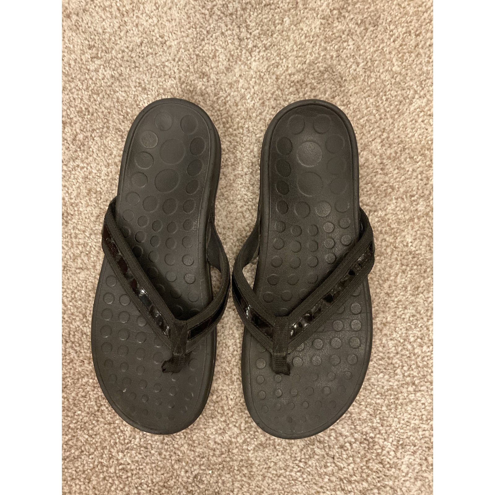 Vionic Vionic Orthaheel Tide Thong Orthotic FlipFlop Sandal, sz 8.5 Size US 8.5 / IT 38.5 - 2 Thumbnail