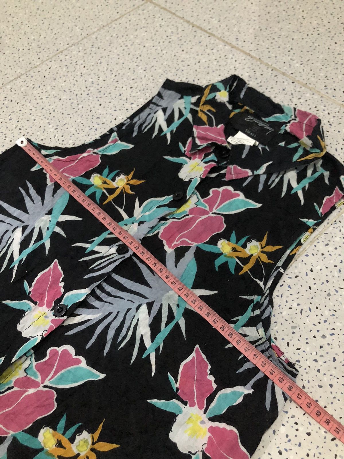 Stussy Stussy Floral Summer Vibes Sleeveless Tops Size S / US 4 / IT 40 - 13 Thumbnail