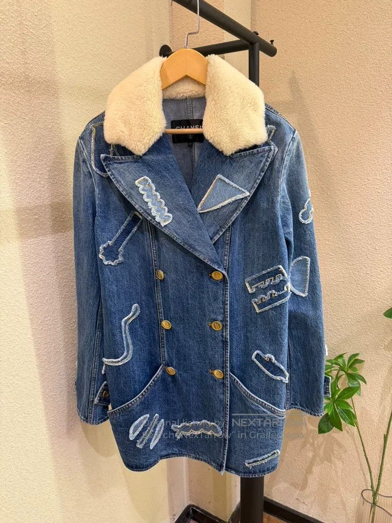 Chanel Chanel Denim jacket Size XXS / US 00 / IT 34 - 1 Thumbnail