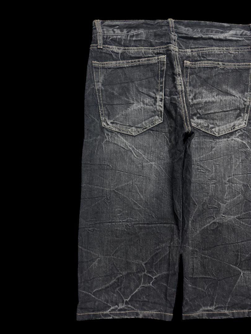 Designer Vintage Japanese Short Jeans Mudwash Streetwear Style Rare Size US 30 / EU 46 - 10 Thumbnail