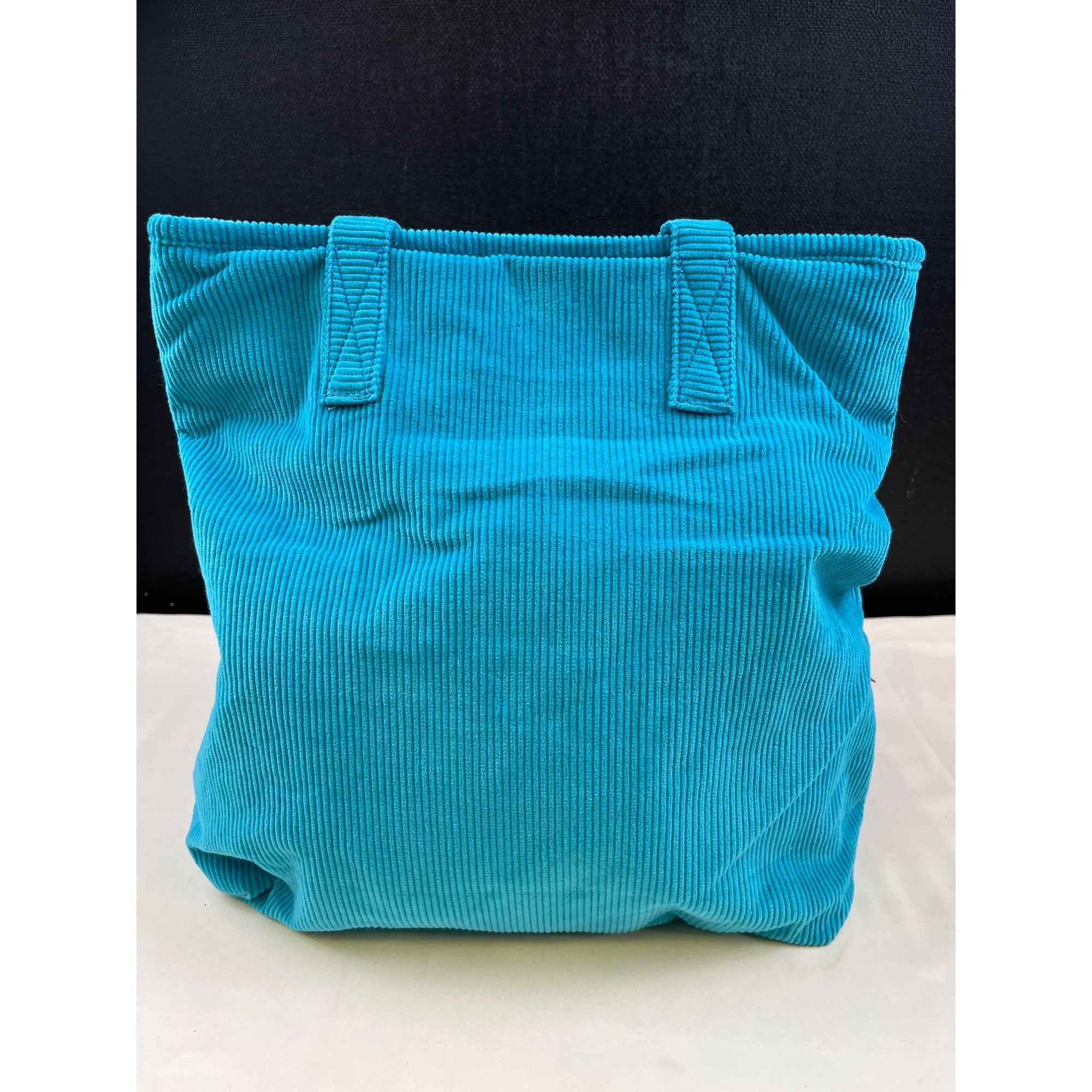 Bdg BDG Women's Blue Corduroy Shoulder Tote Bag SKU 5177 Size ONE SIZE - 2 Thumbnail