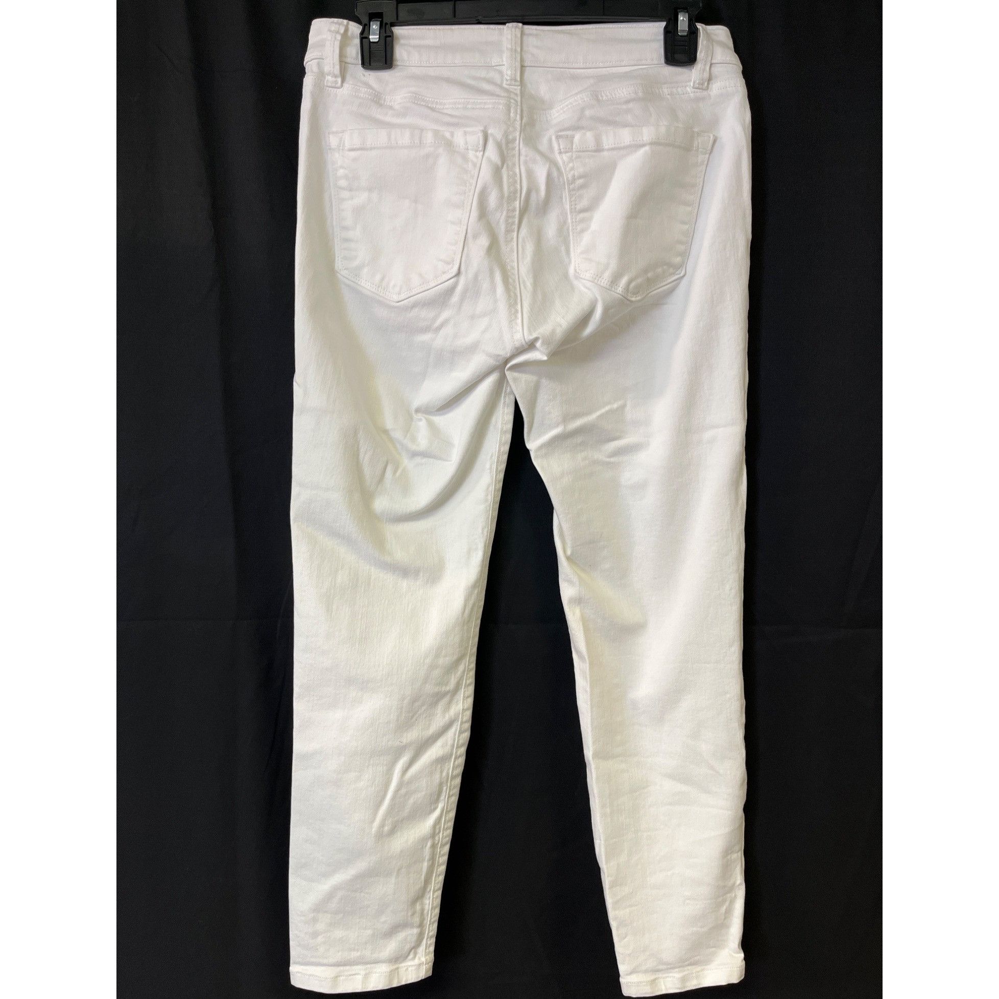 Loft Ann Taylor Loft Women's White Jeans/Skinny Ankle Sz 26/2 SKU Size 27" / US 4 / IT 40 - 3 Thumbnail