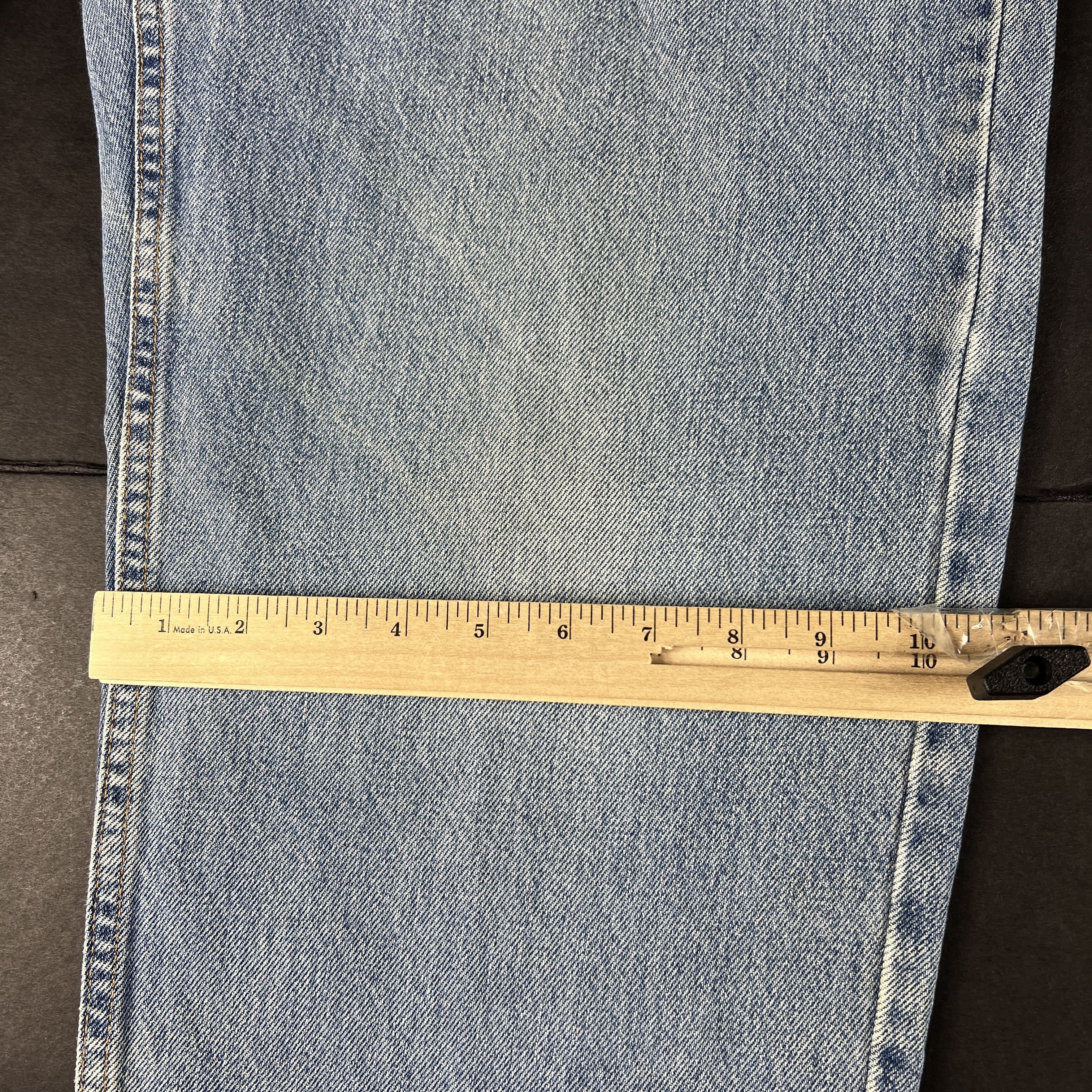 Levi's × Vintage Y2K Levi's Jeans 550 Relaxed Blue Dingy Denim Size US 34 / EU 50 - 18 Thumbnail