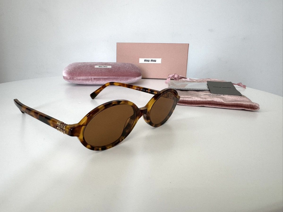 Miu Miu × Vintage NEW Miu Miu sunglasses MU 04ZS 19P-2Z1 Size ONE SIZE - 6 Thumbnail