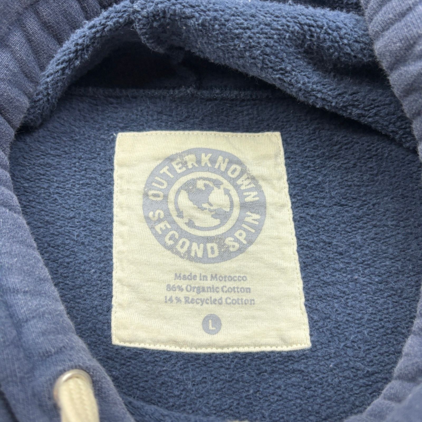 Outerknown Outerknown Second Spin Hoodie Pullover Men's Large Lounge Size US L / EU 52-54 / 3 - 4 Thumbnail