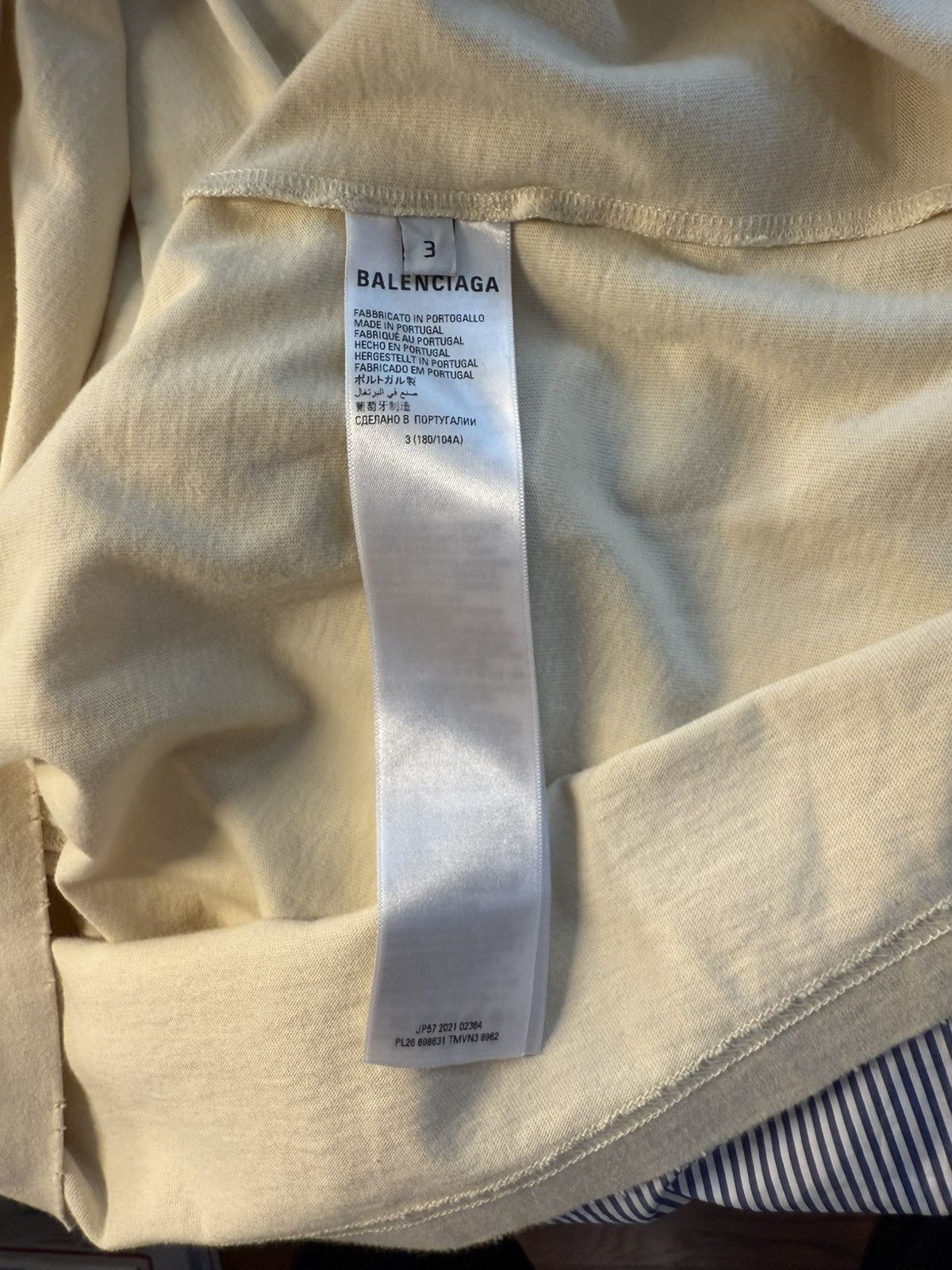 Balenciaga Balenciaga Political Layered Tee size L- 3 Size US L / EU 52-54 / 3 - 5 Thumbnail