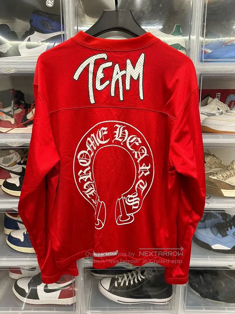 Chrome Hearts CHROME HEARTS Size S Mattyboy red hockey suit with long sle Size US S / EU 44-46 / 1 - 3 Thumbnail