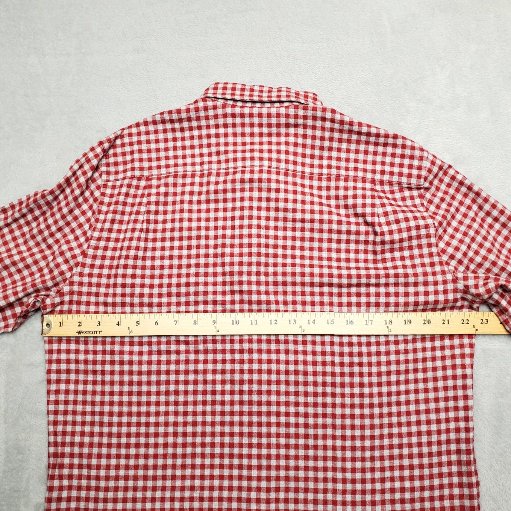 Southern Tide Southern Tide Shirt Men M Red Ginham Check Plaid Flannel Long Sleeve Casual Size US M / EU 48-50 / 2 - 6 Thumbnail
