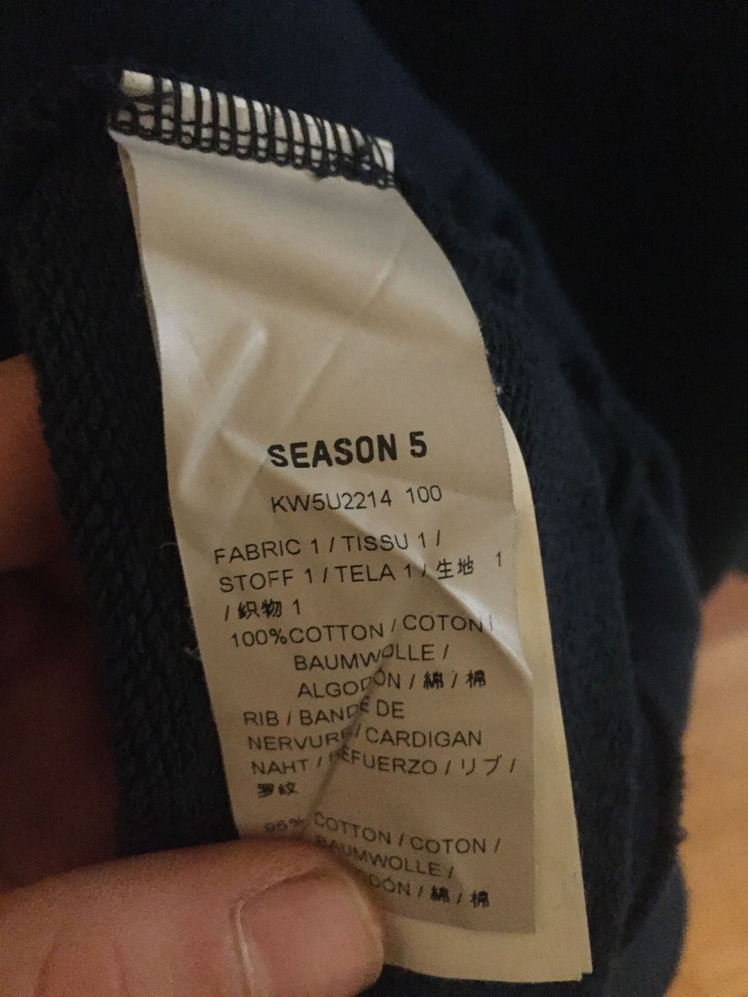 Yeezy Yeezy Season 5 Cali Crewnack Sweatshirt Size US XL / EU 56 / 4 - 3 Thumbnail