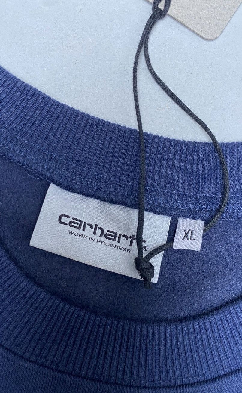 Carhartt Wip Carhartt Wip Sweatshirt Store Rome Via del Gambero Size Blue Size US XL / EU 56 / 4 - 6 Thumbnail