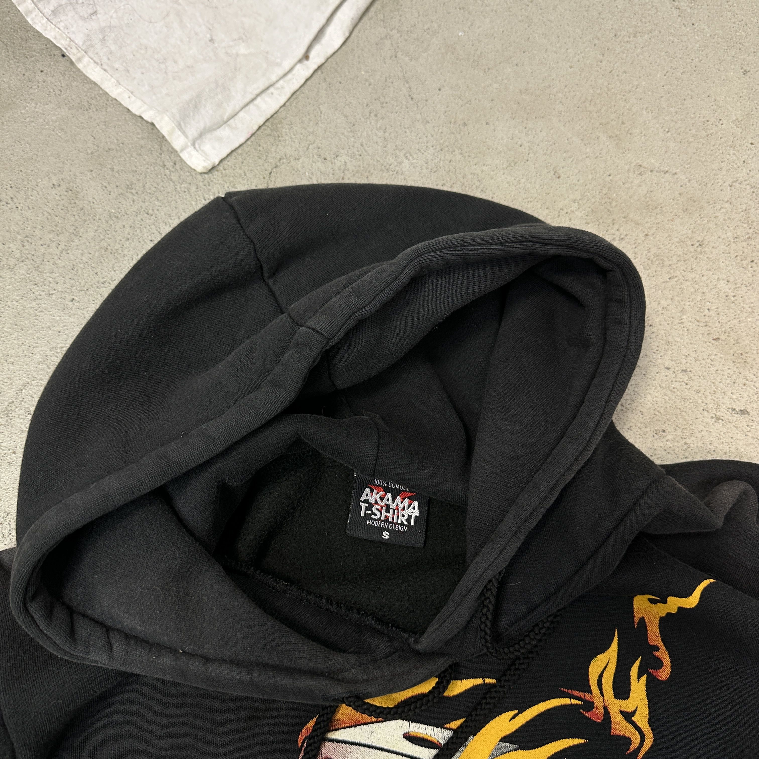 Vintage Vintage Old School Printed Rolling Dice Fire Hoodie 90s Size US S / EU 44-46 / 1 - 5 Thumbnail