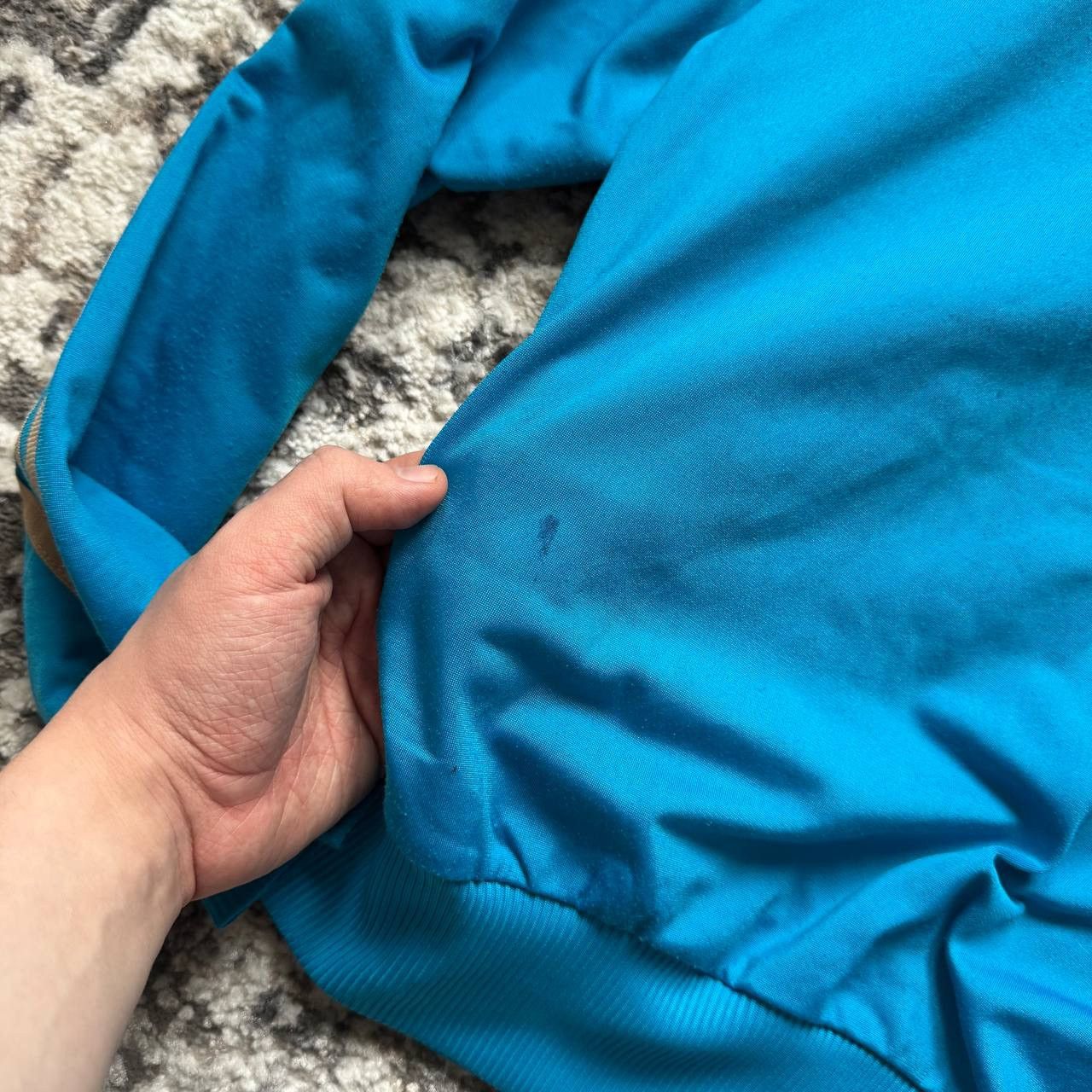 Adidas Vintage 3 Stripes Big Logo Track Jacket Adidas Blue Size US S / EU 44-46 / 1 - 7 Thumbnail