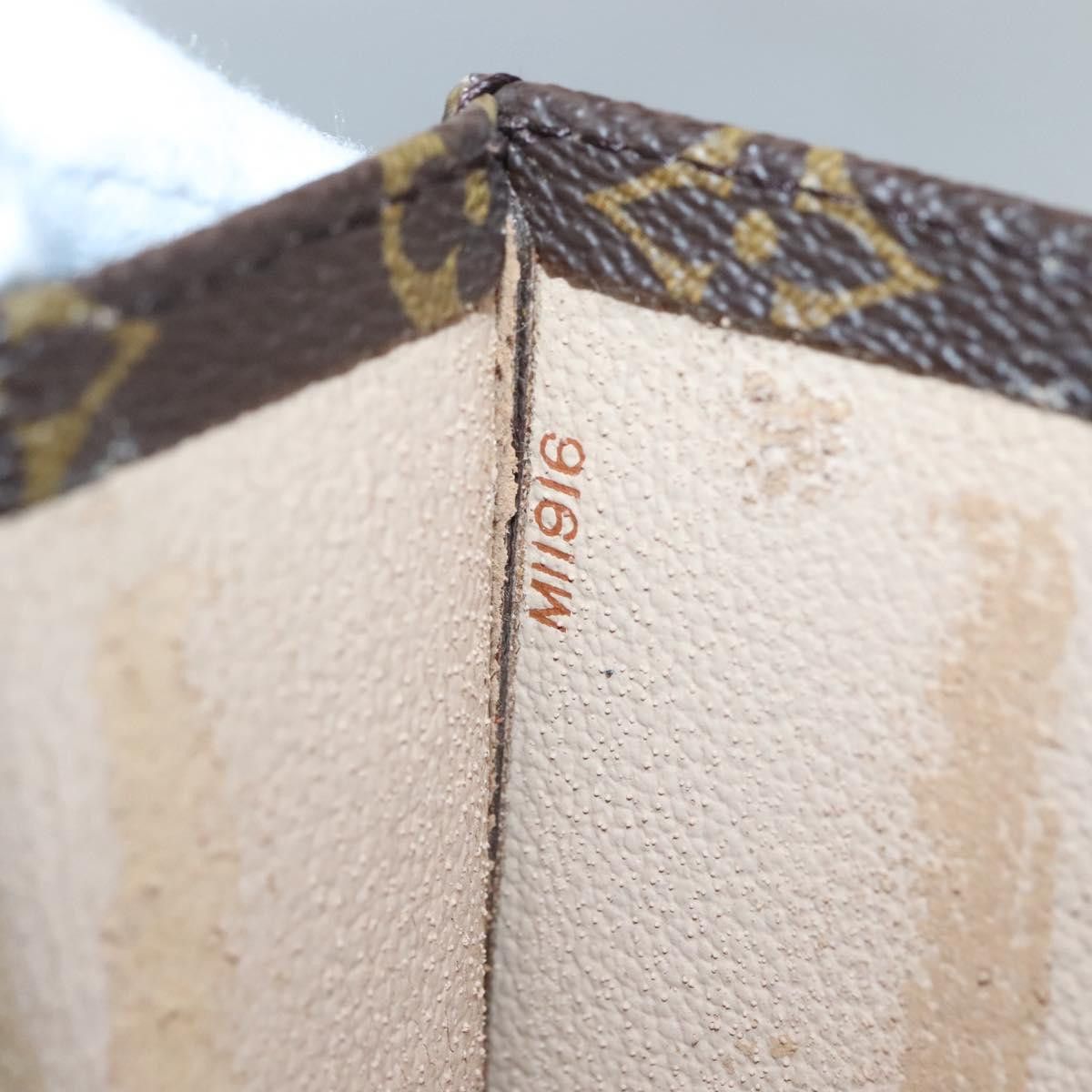 Louis Vuitton LOUIS VUITTON Monogram Sac Plat Hand Bag M51140 Size ONE SIZE - 12 Thumbnail