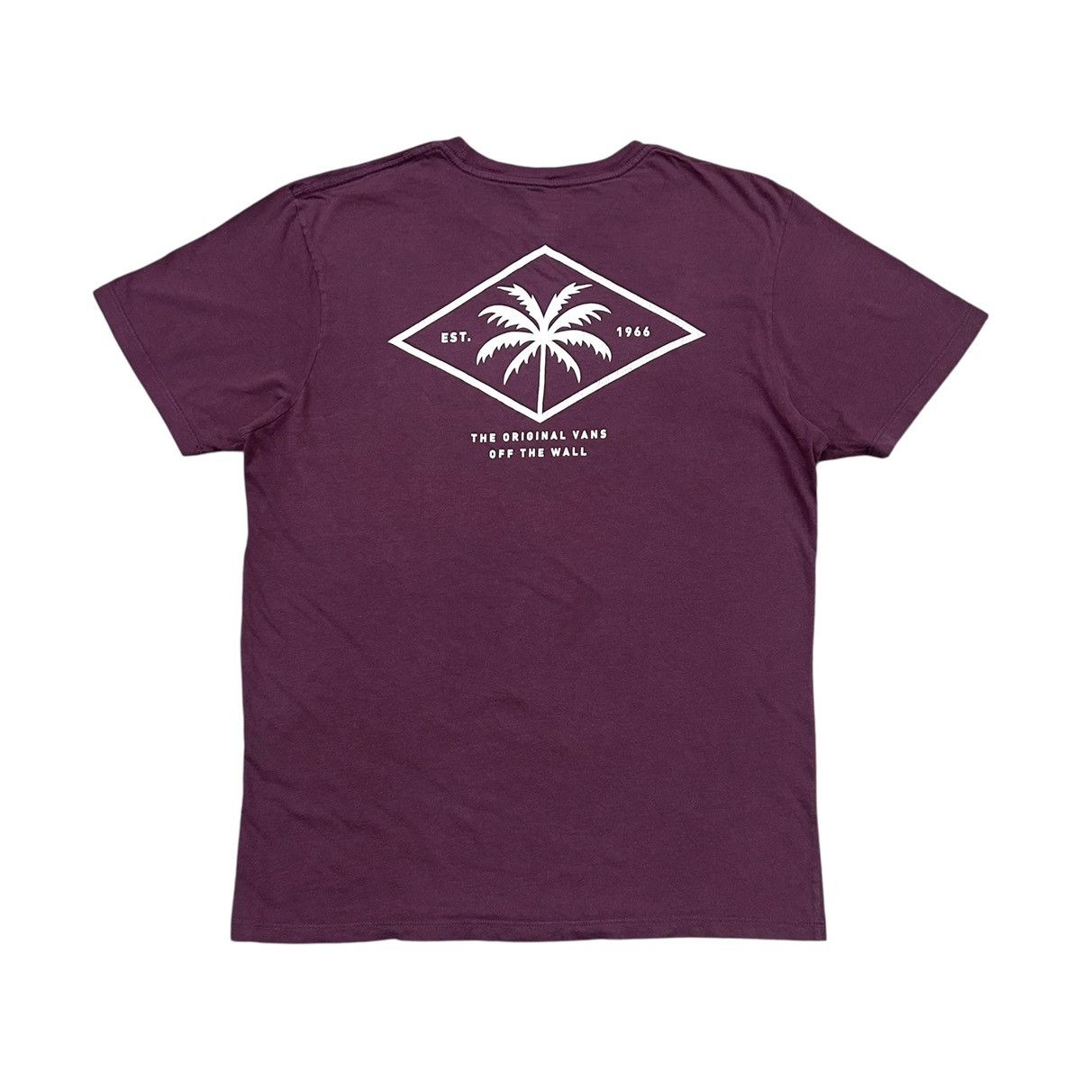 Vans Vans Off The Wall Red Coconut Logo Skateboarding Tshirt Size US M / EU 48-50 / 2 - 1 Thumbnail