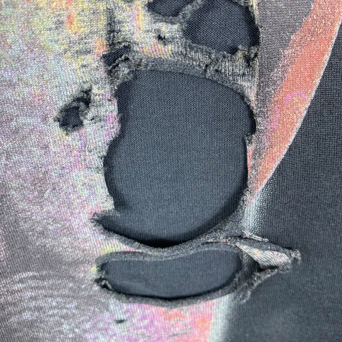 Japanese Brand Trashed Sunfaded GLAMB x MONALISA Graphic Tee Shirt Size 1 Size US M / EU 48-50 / 2 - 3 Thumbnail