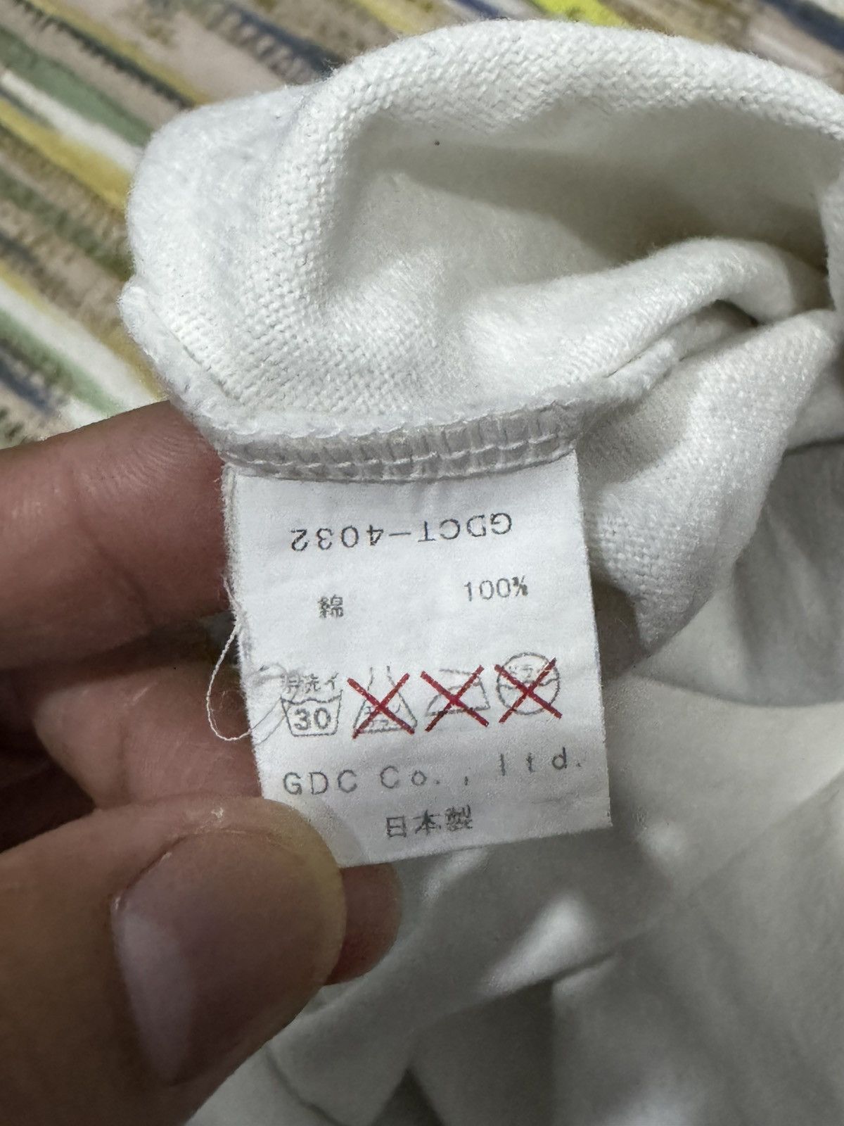 Japanese Brand Narcotic GDC "No War" Pocket Tee Long Sleeve Tee Shirt Size S / US 4 / IT 40 - 7 Thumbnail