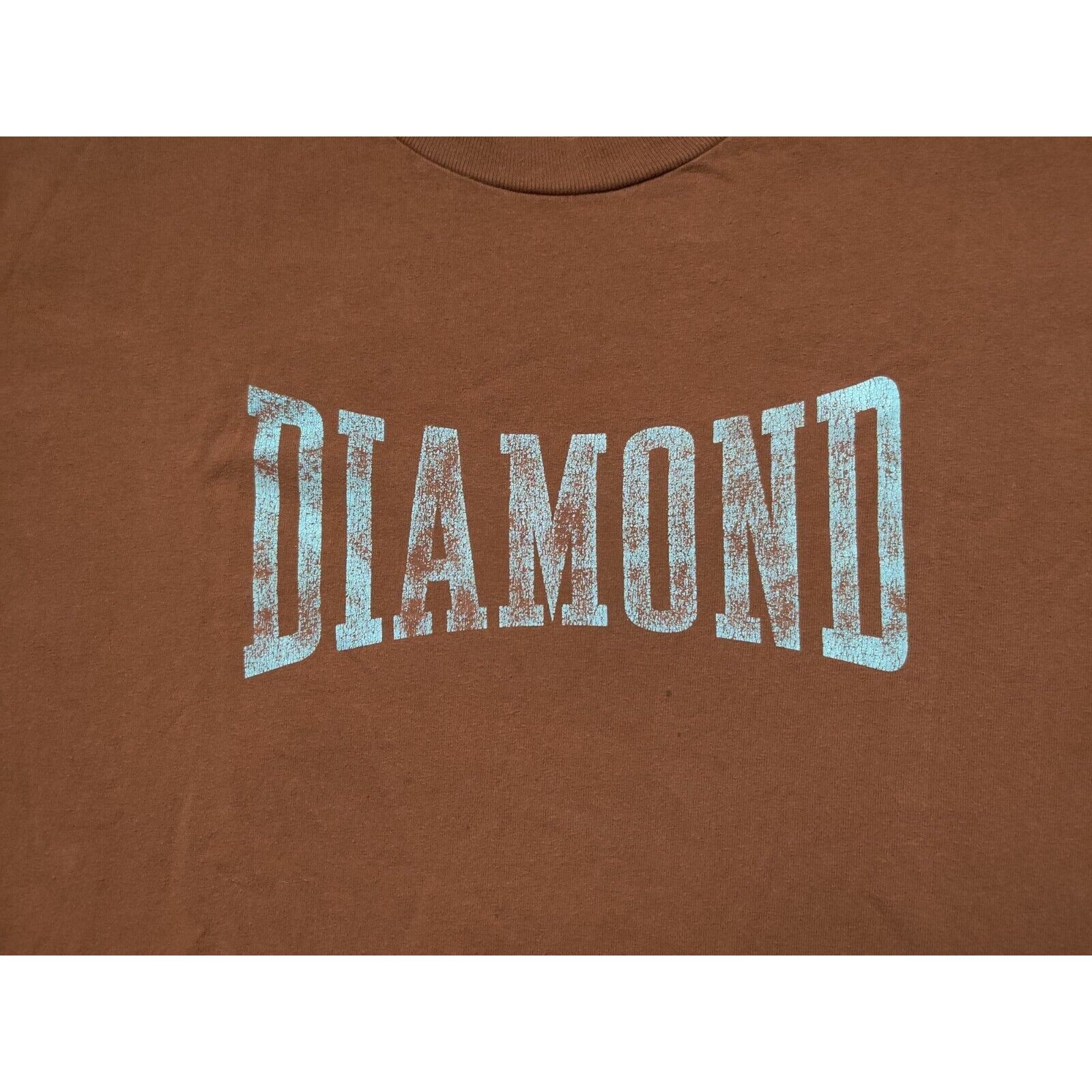 Diamond Supply Co. Diamond Supply Co Shirt Adult Mens XL Brown White Spell Out Size US XL / EU 56 / 4 - 2 Thumbnail