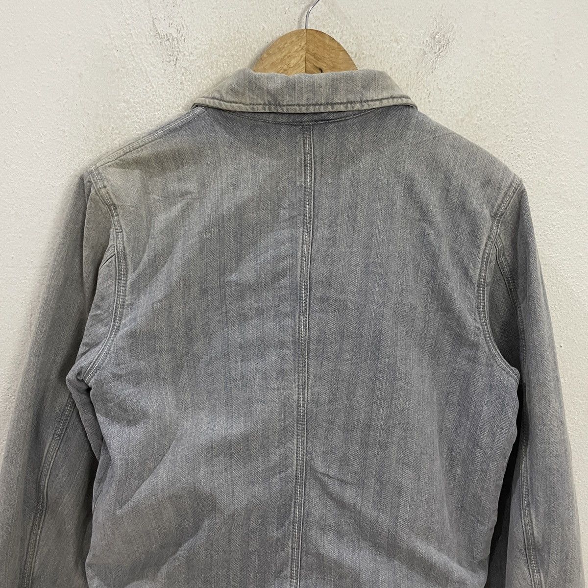 Diesel Vintage Diesel Herringbone Workwear Chore Jacket Size US M / EU 48-50 / 2 - 15 Thumbnail